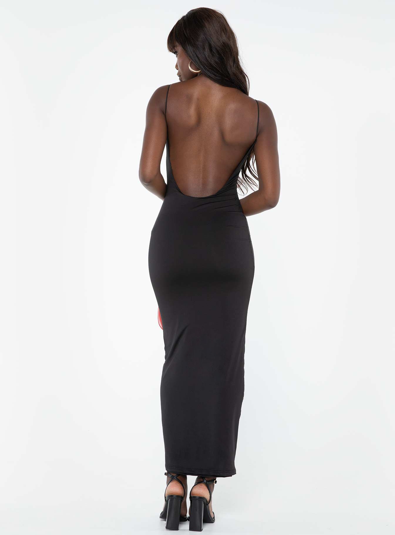 Taree Maxi Dress Black - Image 5