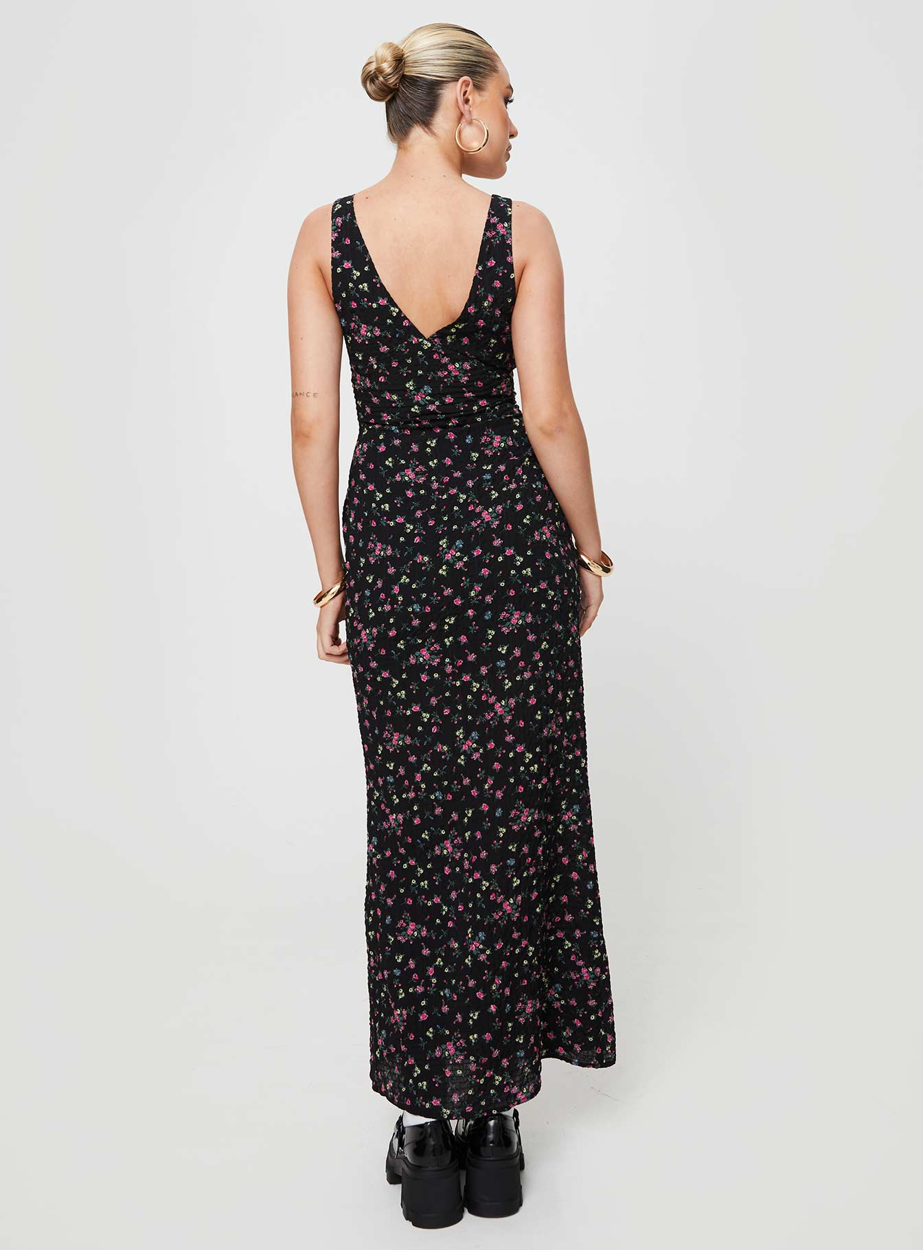 Marlita Maxi Dress Black - Image 4