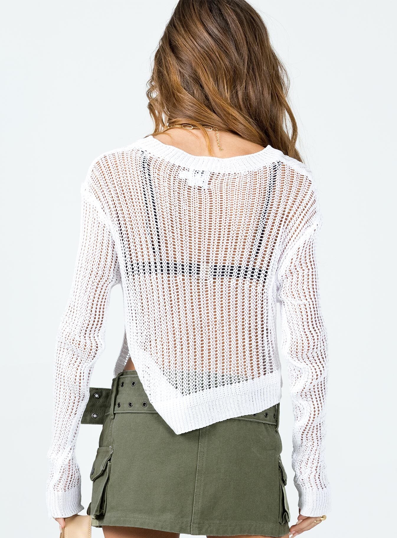 Indianna Sweater White - Image 5