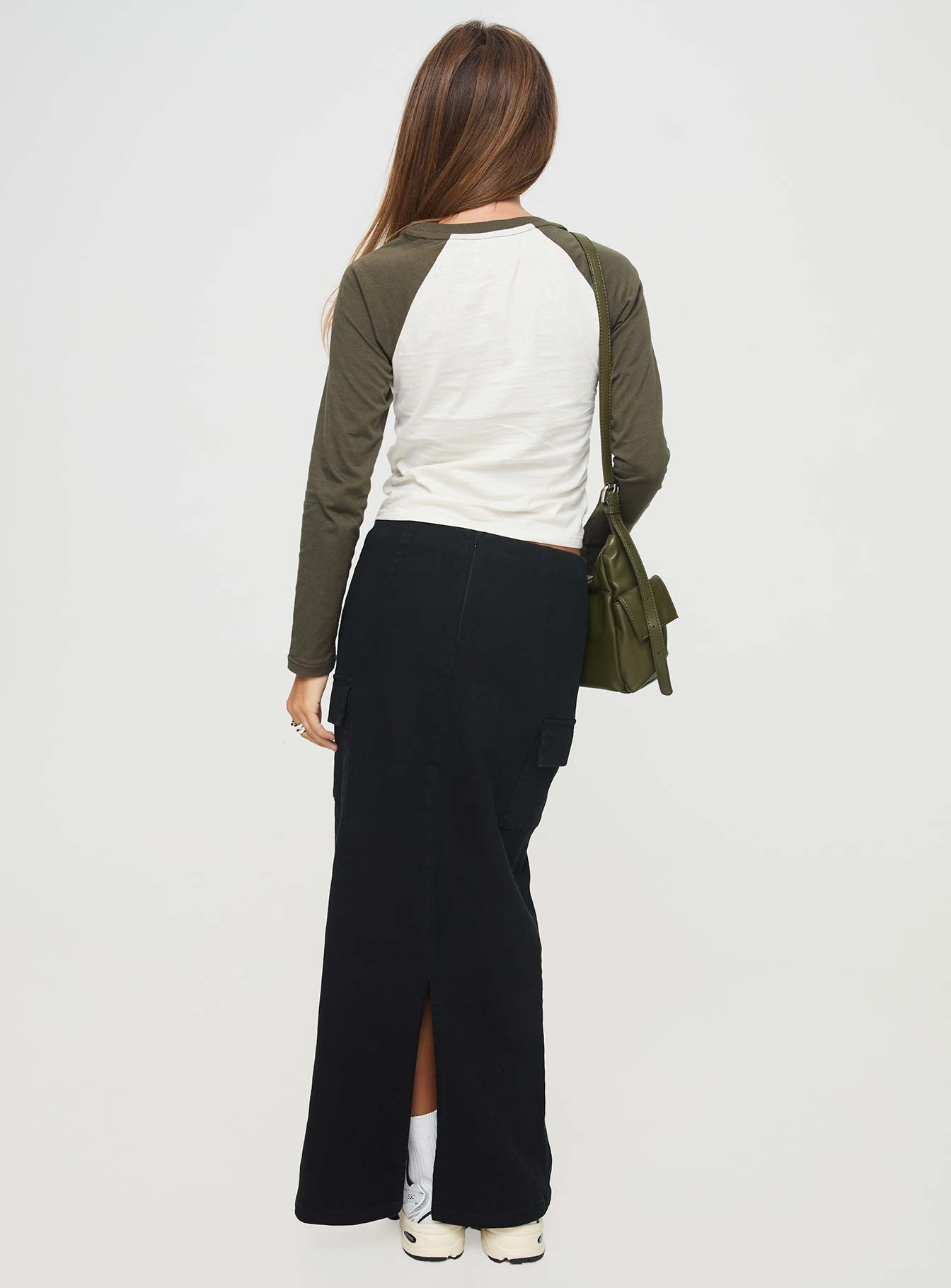 My Girl Maxi Skirt Black - Image 5