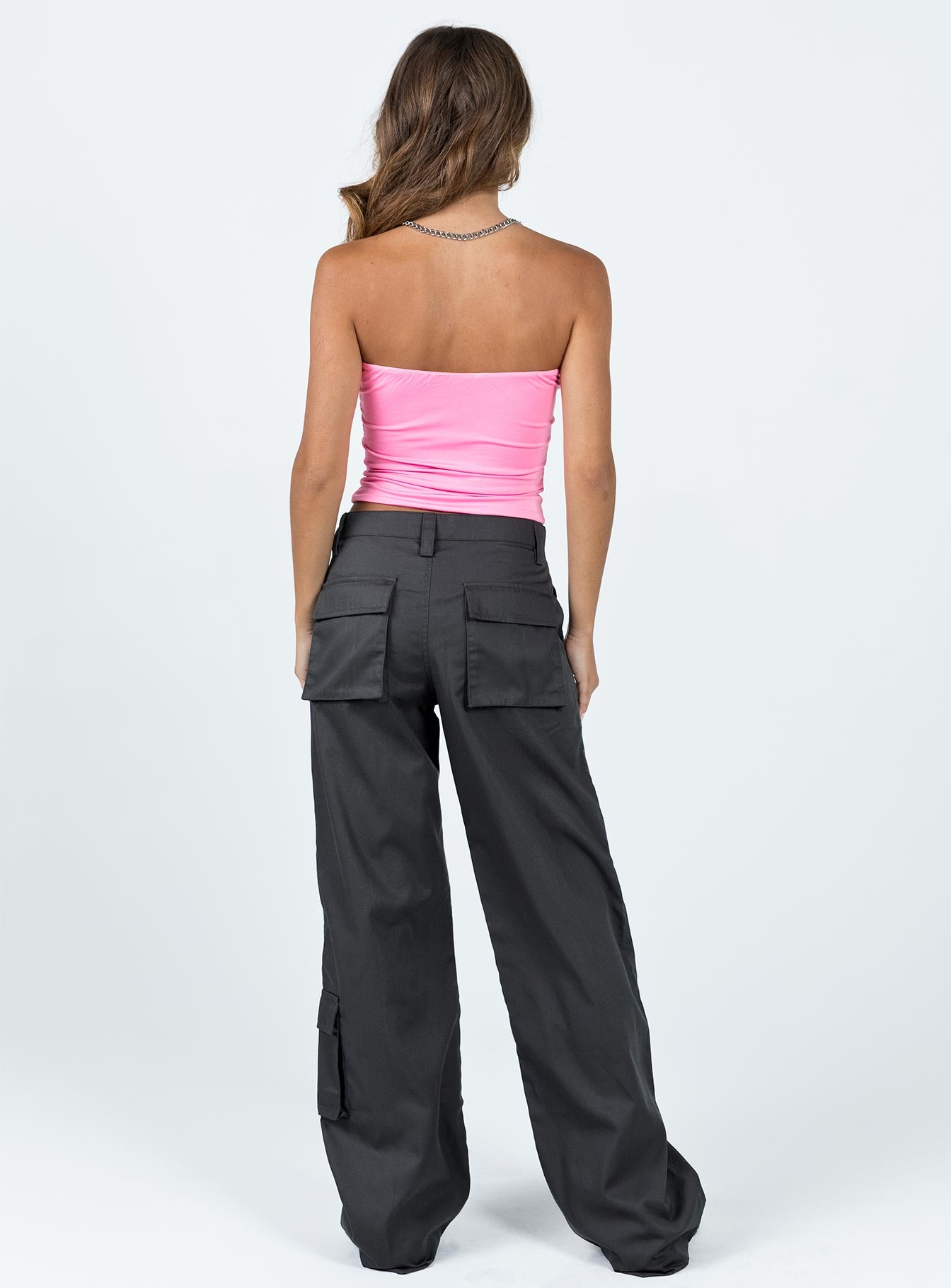 Motel Blair Trouser Dark Grey - Image 5