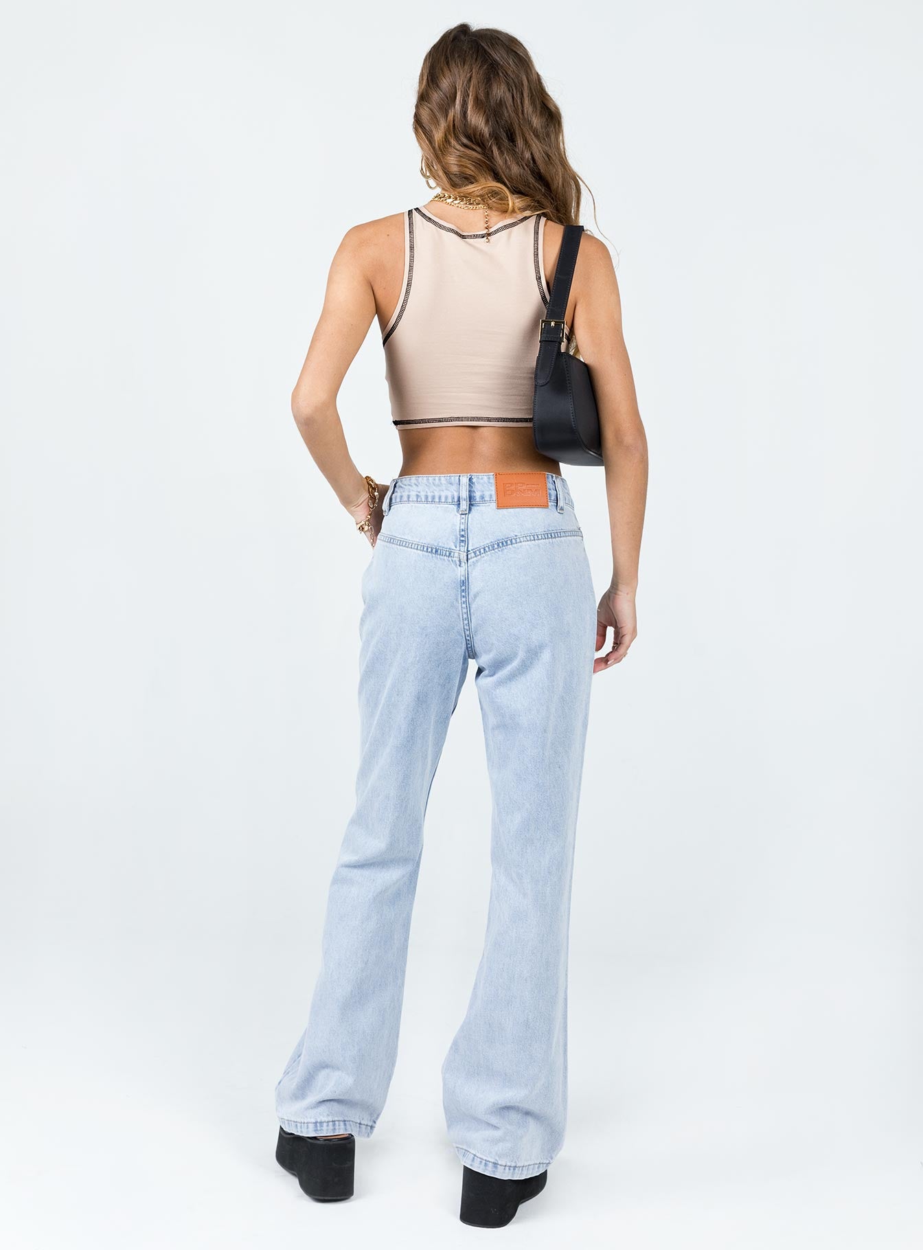 Jemma Low Rise Bootcut Jeans - Image 4