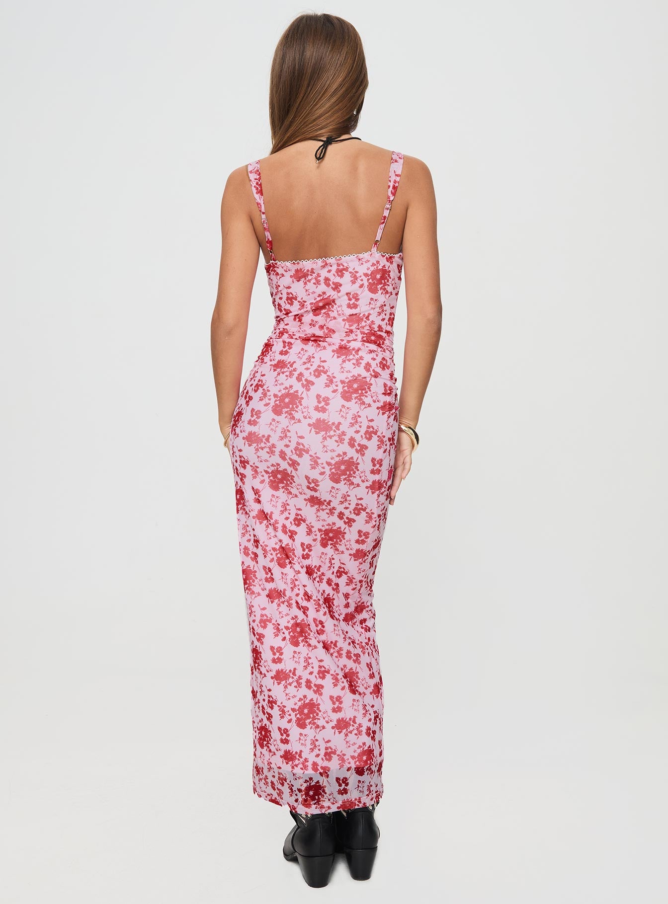Cotter Maxi Dress Pink / Floral - Image 5