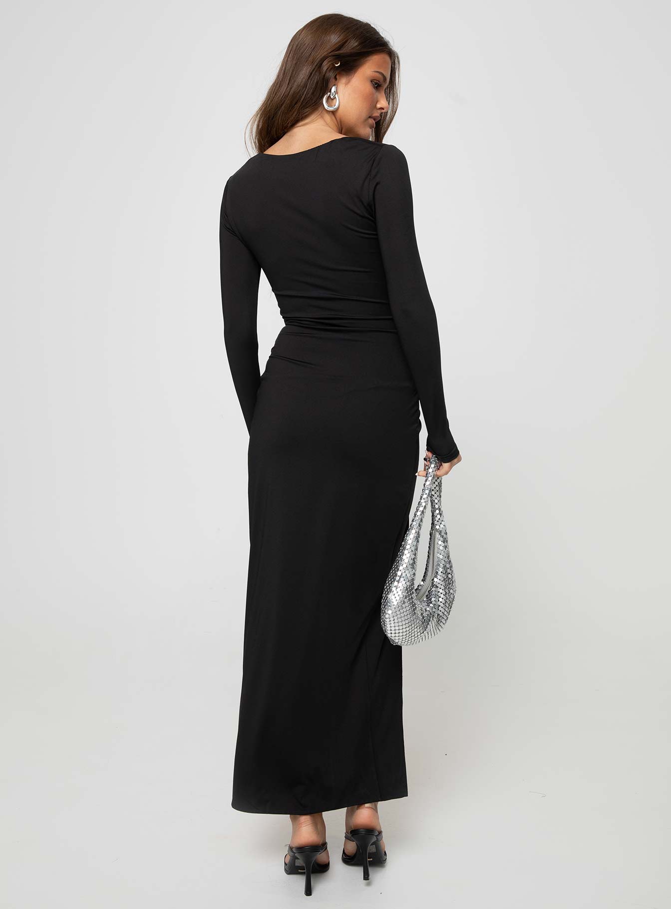 Maxam Maxi Dress Black - Image 4