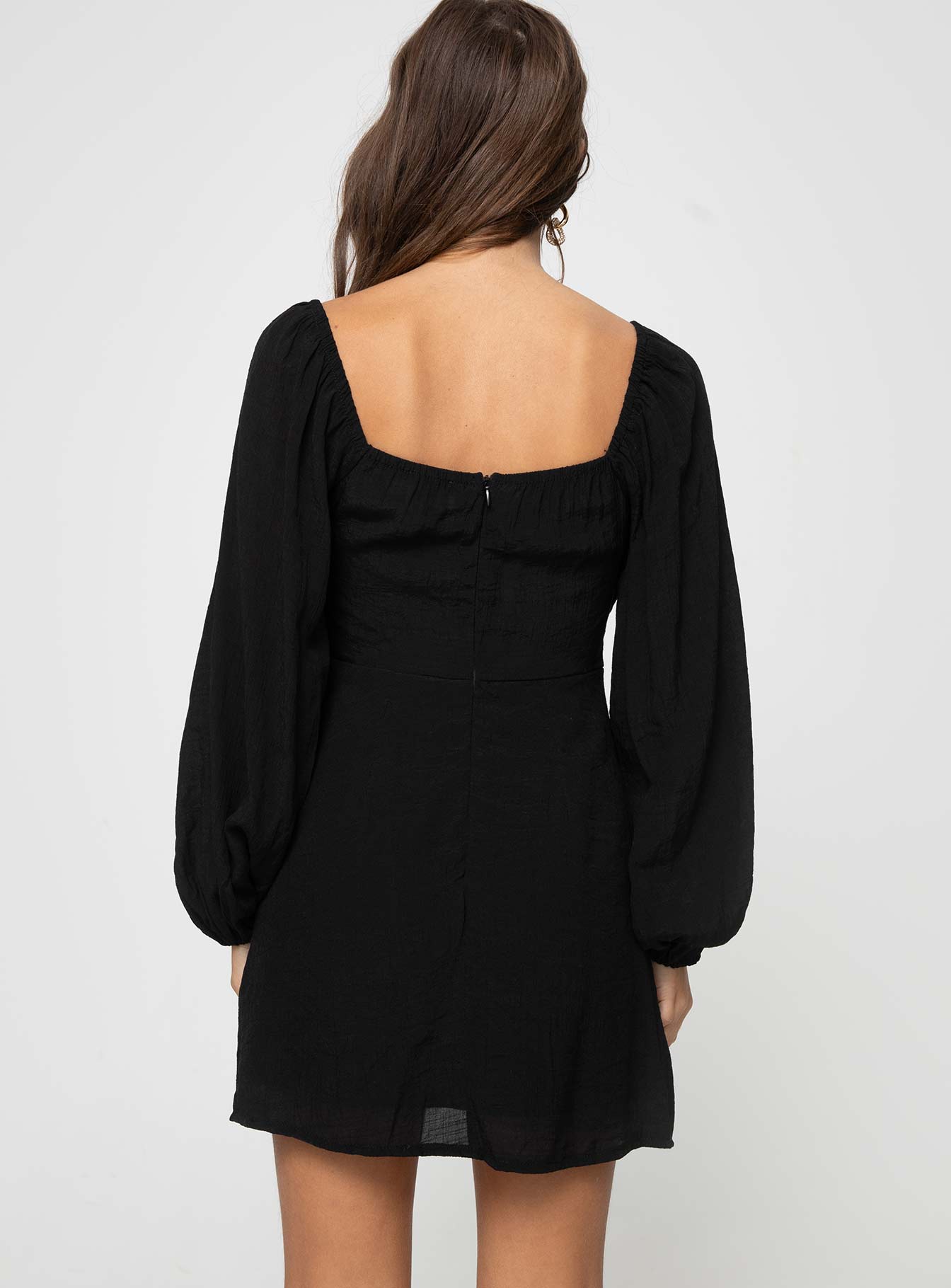 Warra Mini Dress Black - Image 5