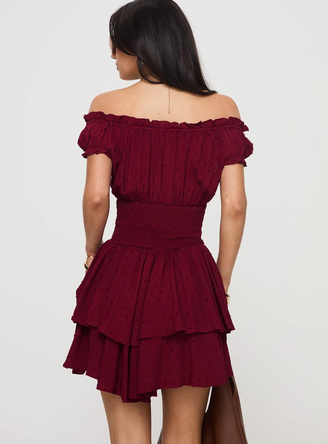 The Love Galore Romper Deep Cherry - Image 5