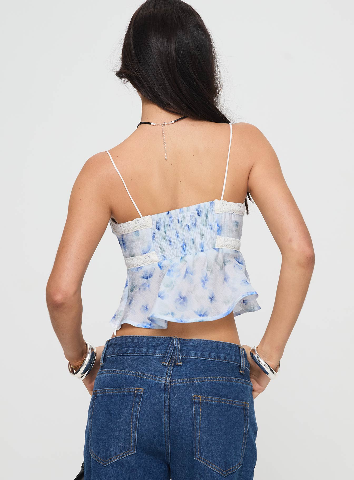 Karta Top White / Blue - Image 5