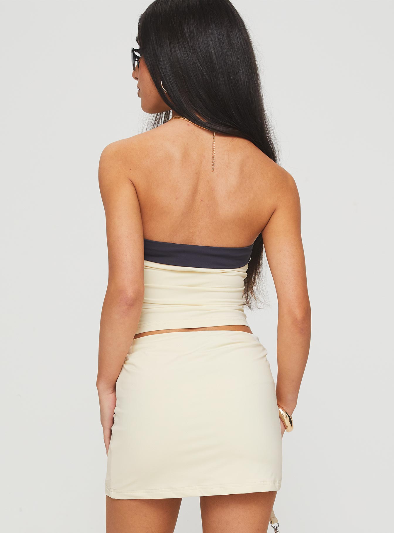 Team Strapless Top Cream - Image 5