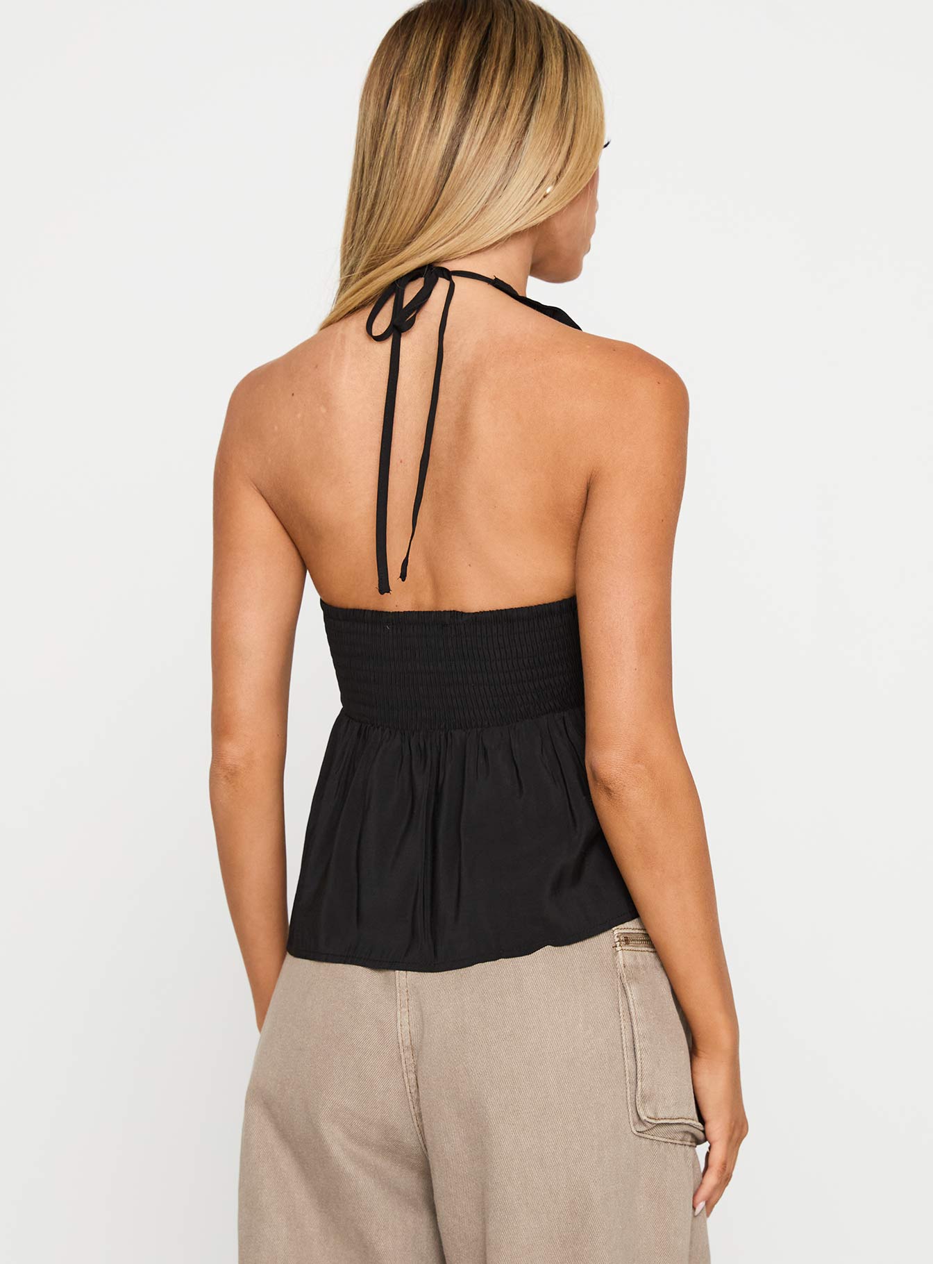 Gadot Halter Top Black - Image 5