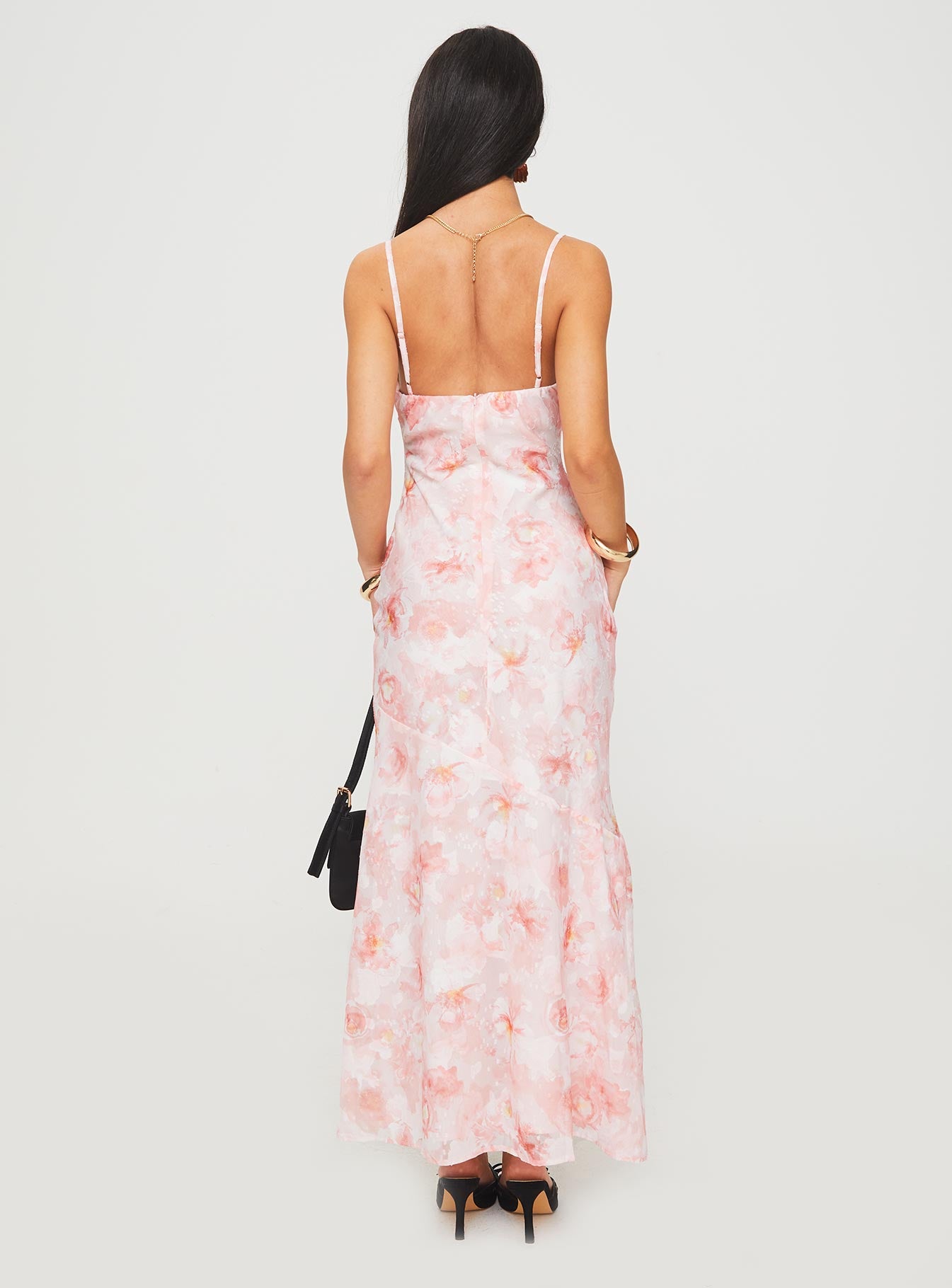 Mafalde Maxi Dress Pink - Image 4