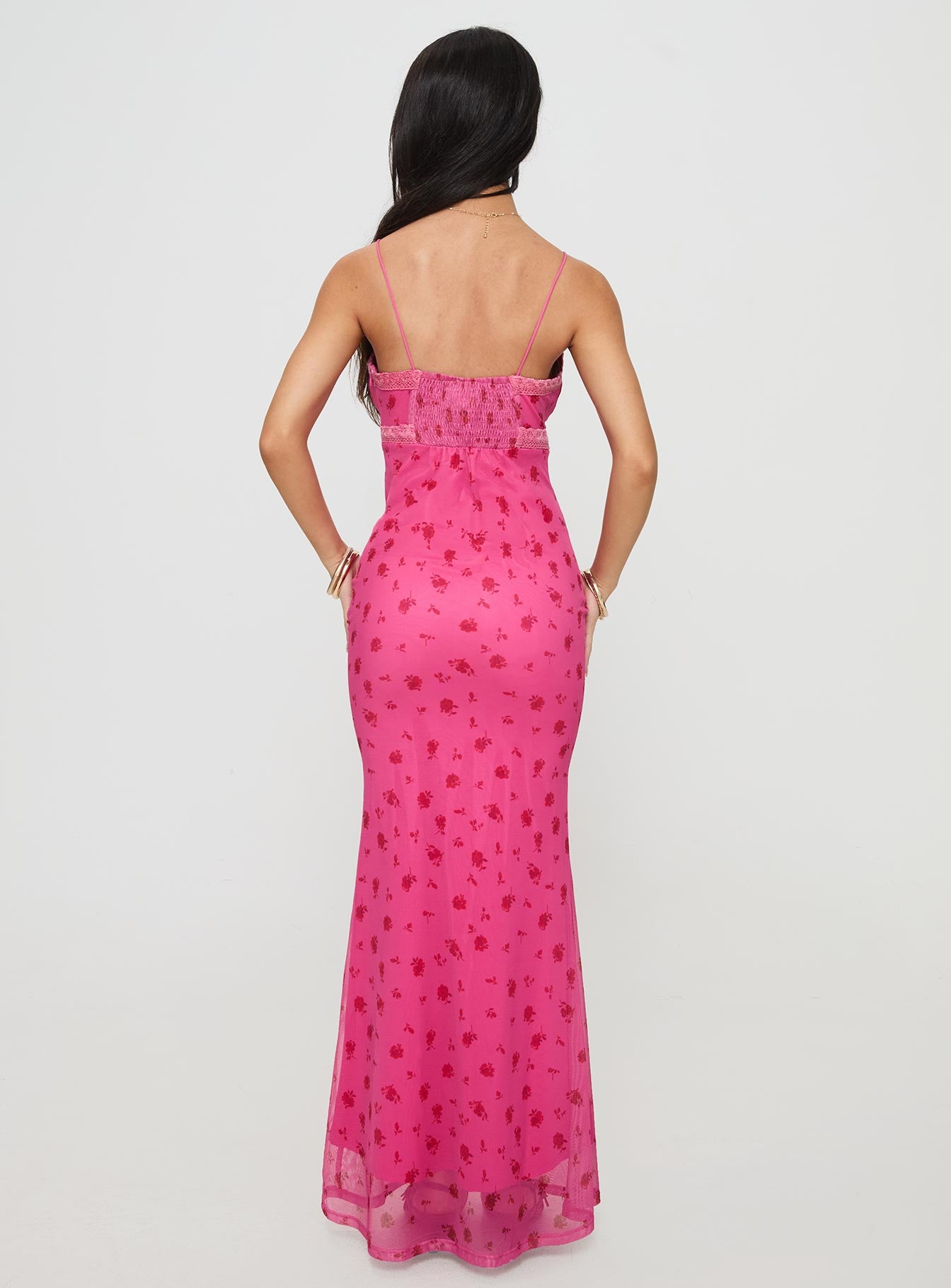 Nevelle Dress Pink Floral - Image 4