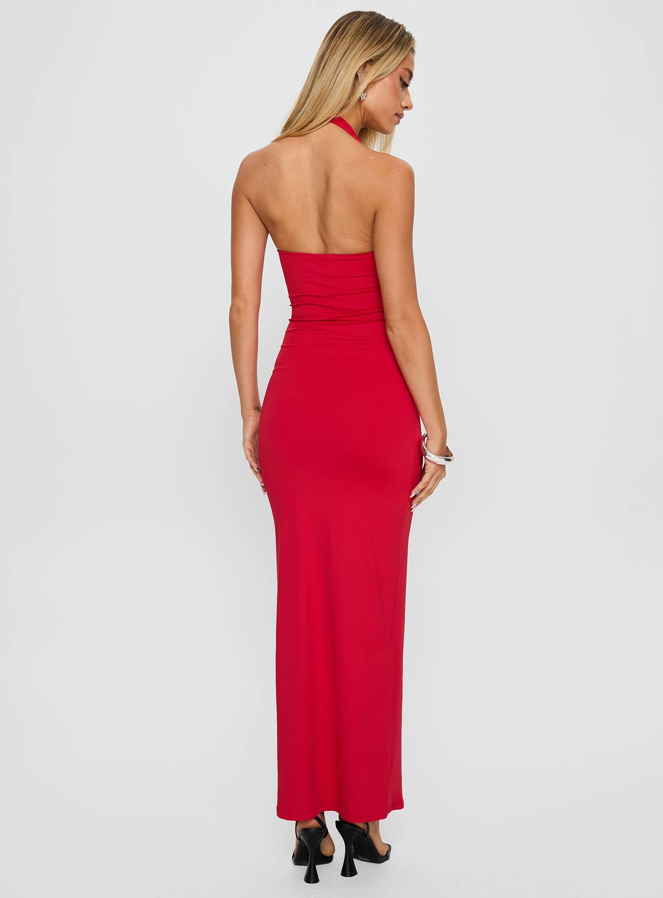 Spicy Maxi Dress Red - Image 5
