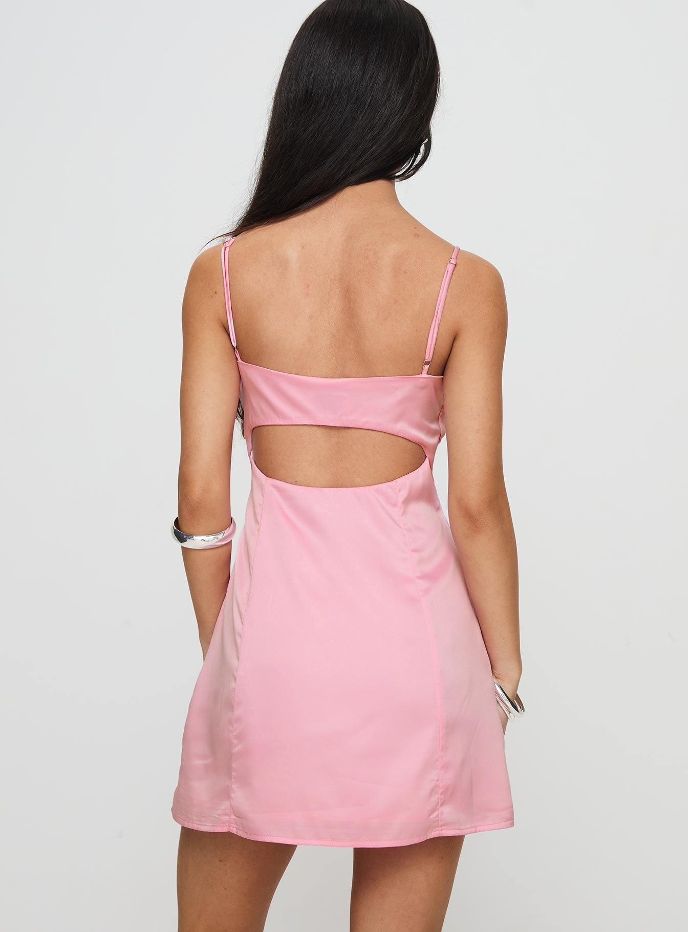 Karrigan Mini Dress Pink - Image 4
