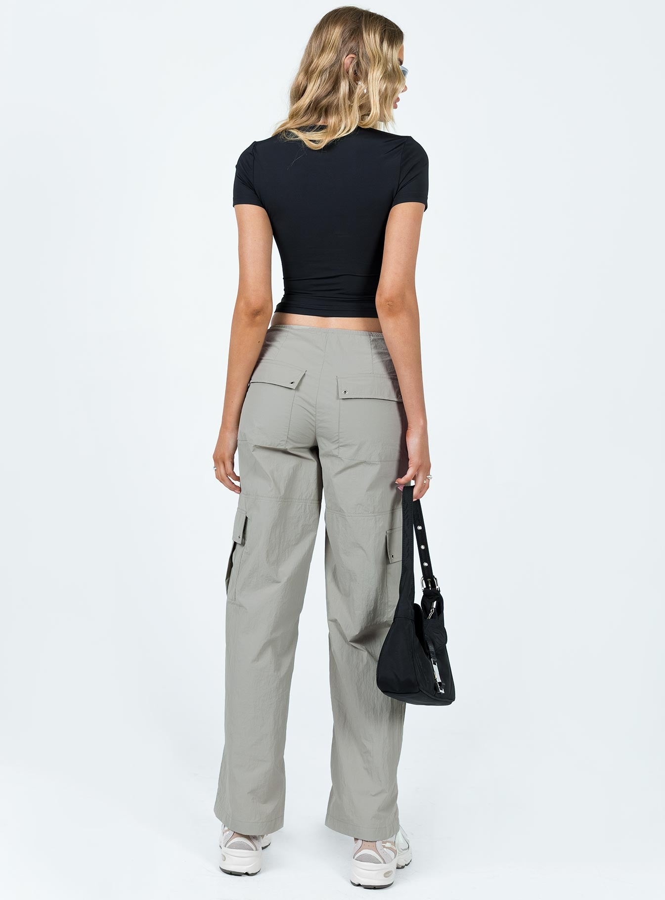 Roy Parachute Pants Grey - Image 5
