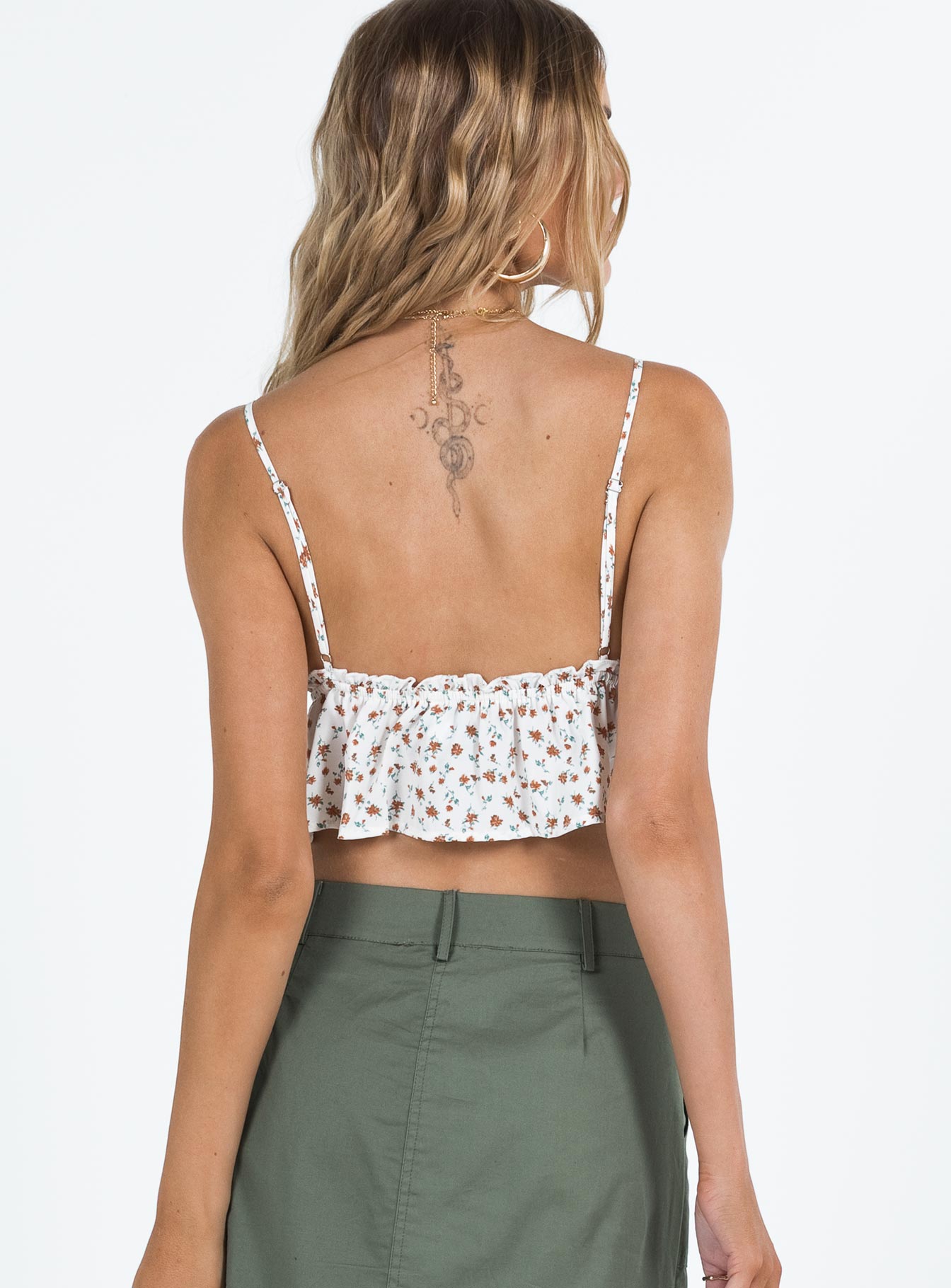 Contardo Top White / Floral - Image 5