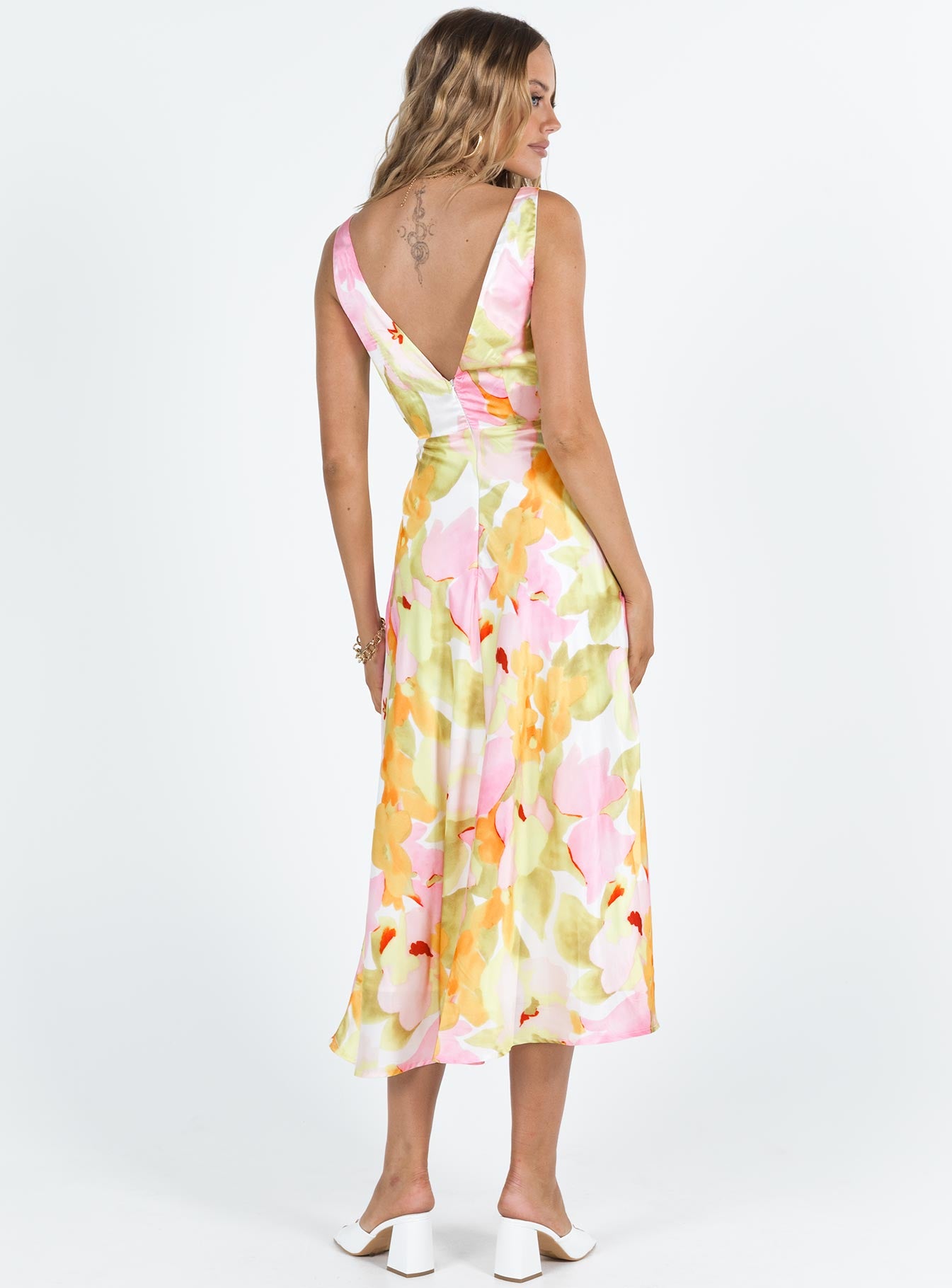 Talbery Midi Dress Multi - Image 5