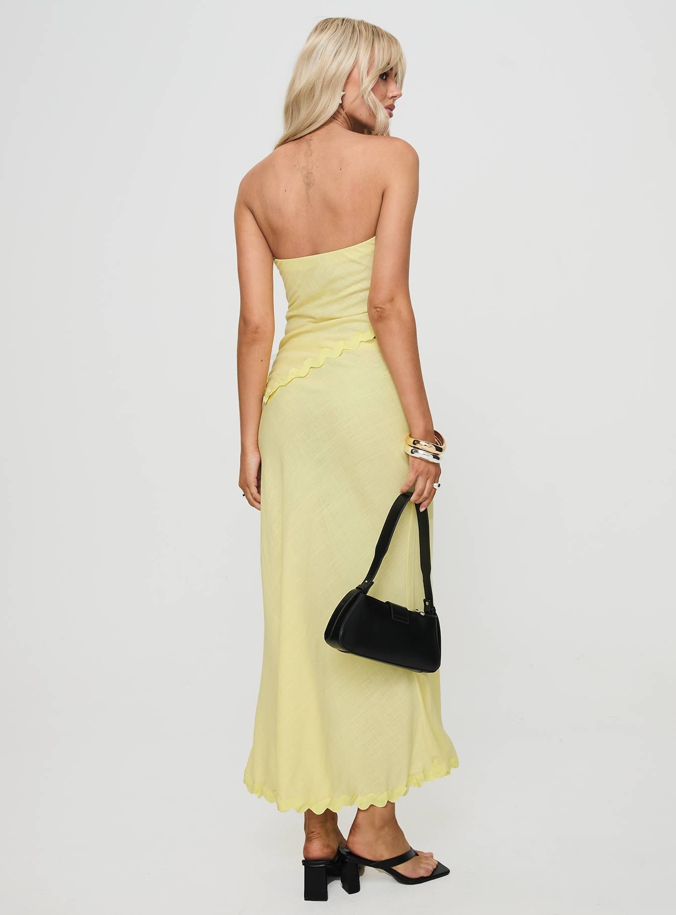 Silvershore Maxi Skirt Yellow - Image 5