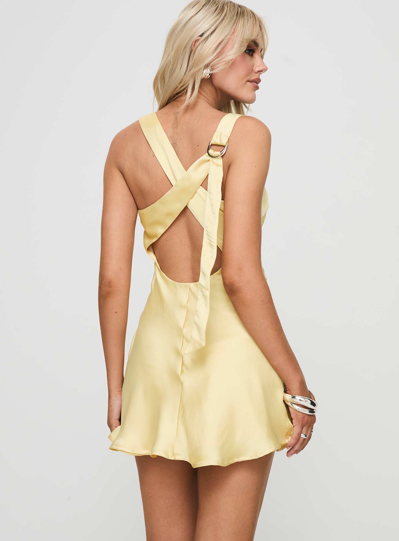 Sama Mini Dress Yellow - Image 5