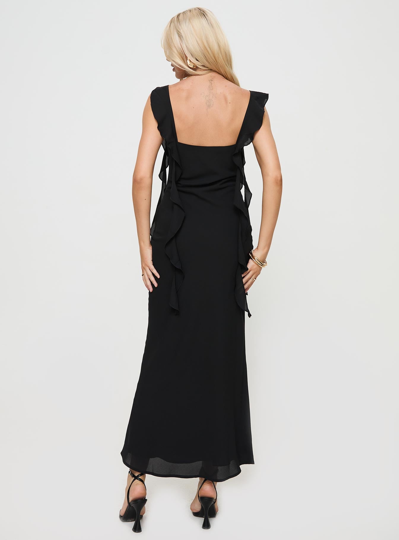 Lanai Maxi Dress Black - Image 5