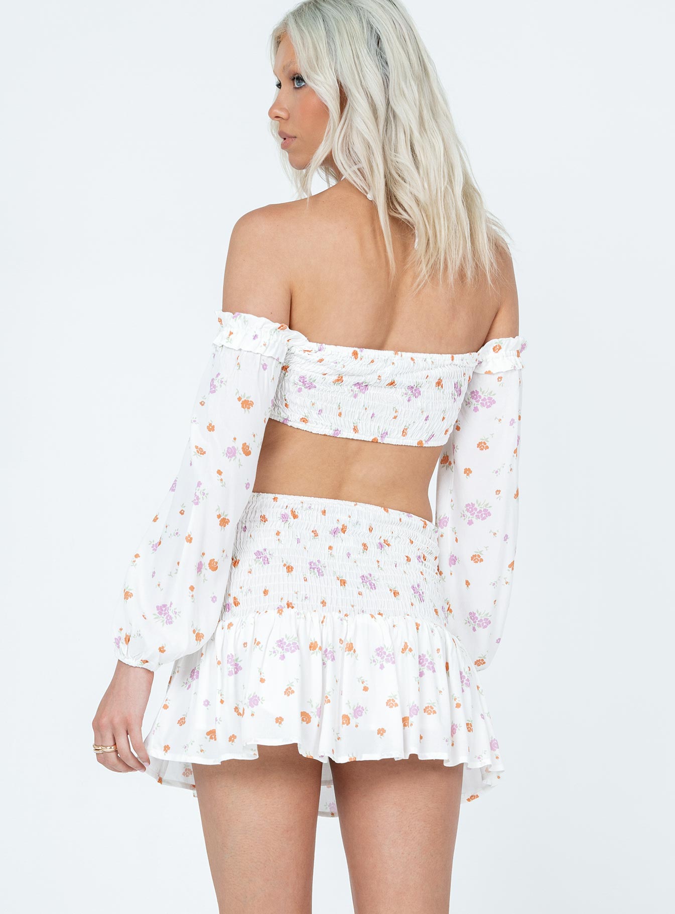 Reese Set White Floral - Image 5