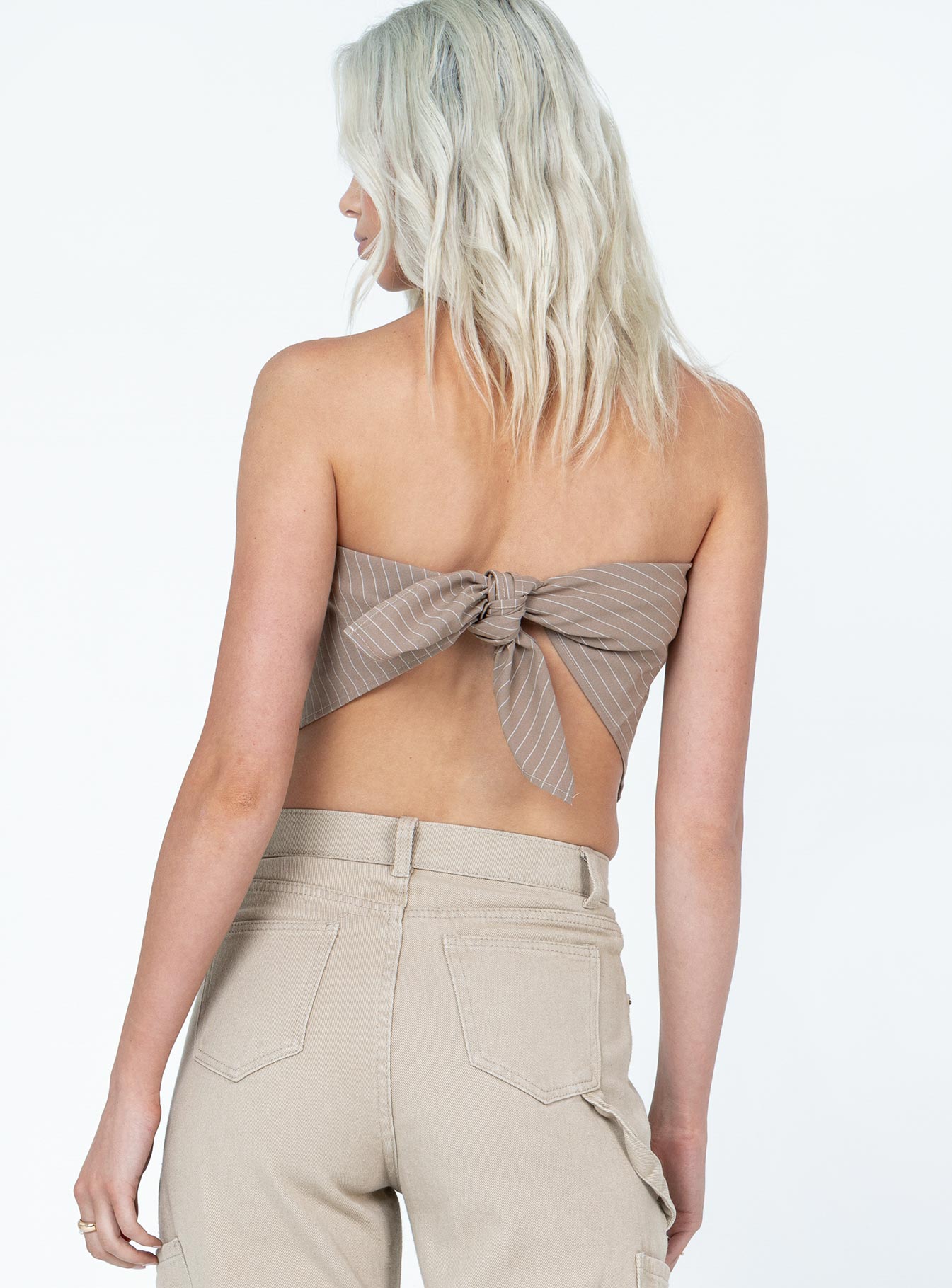 Titius Hair Scarf Beige - Image 5