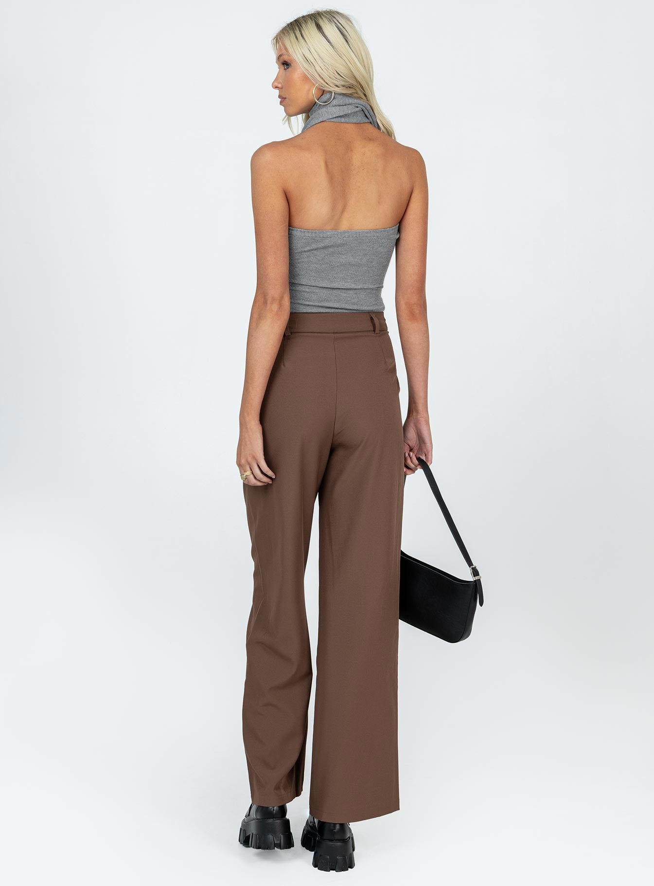 Archer Pants Brown Eco Tall - Image 5
