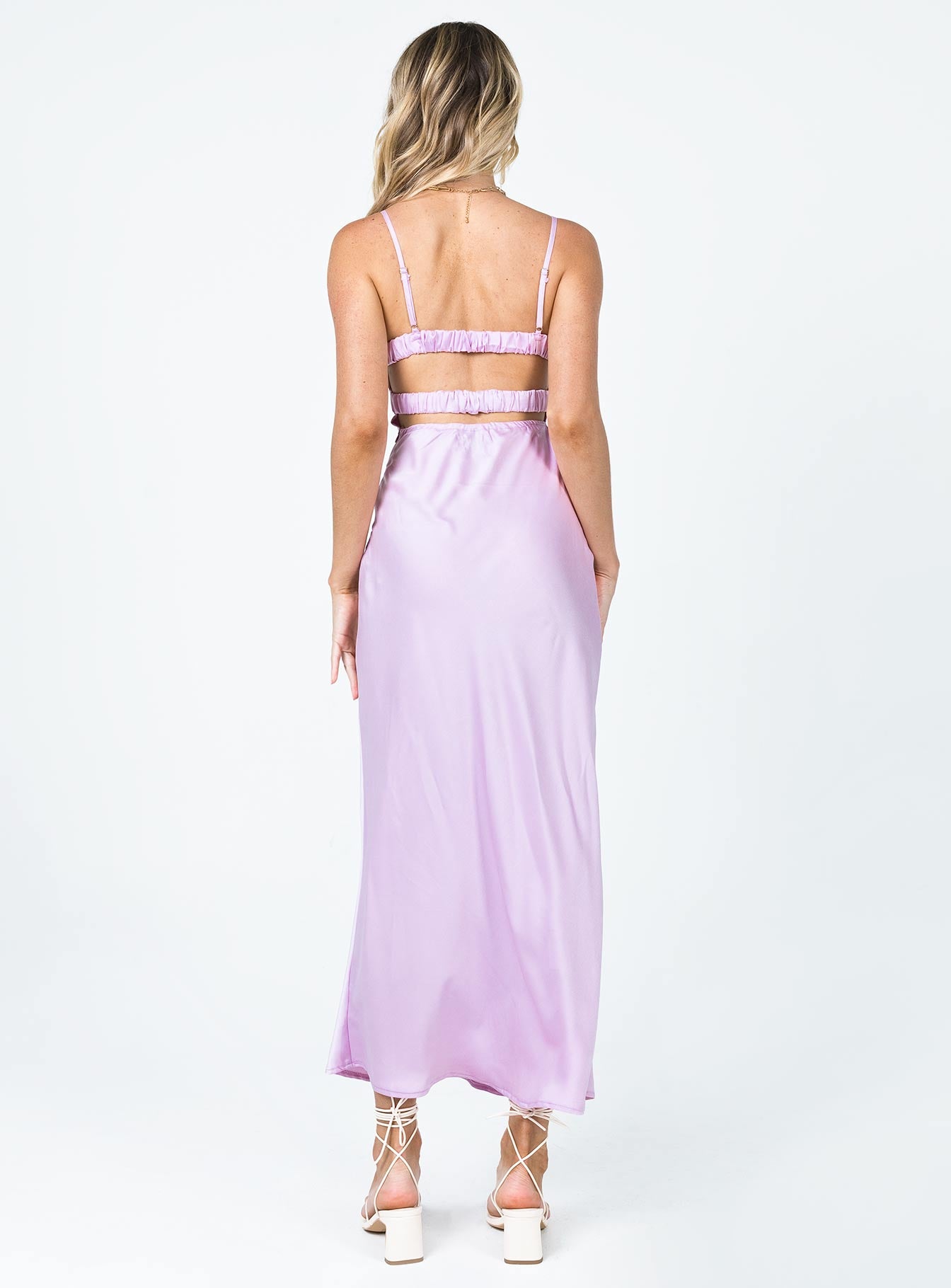 Lillie Midi Dress Purple - Image 4