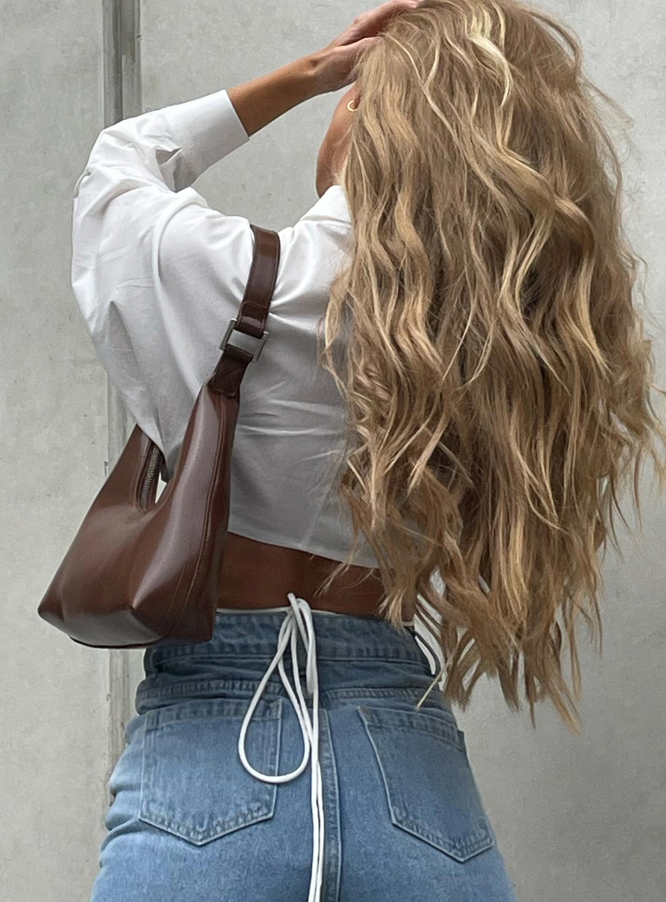 Rylen Long Sleeve Top White - Image 8