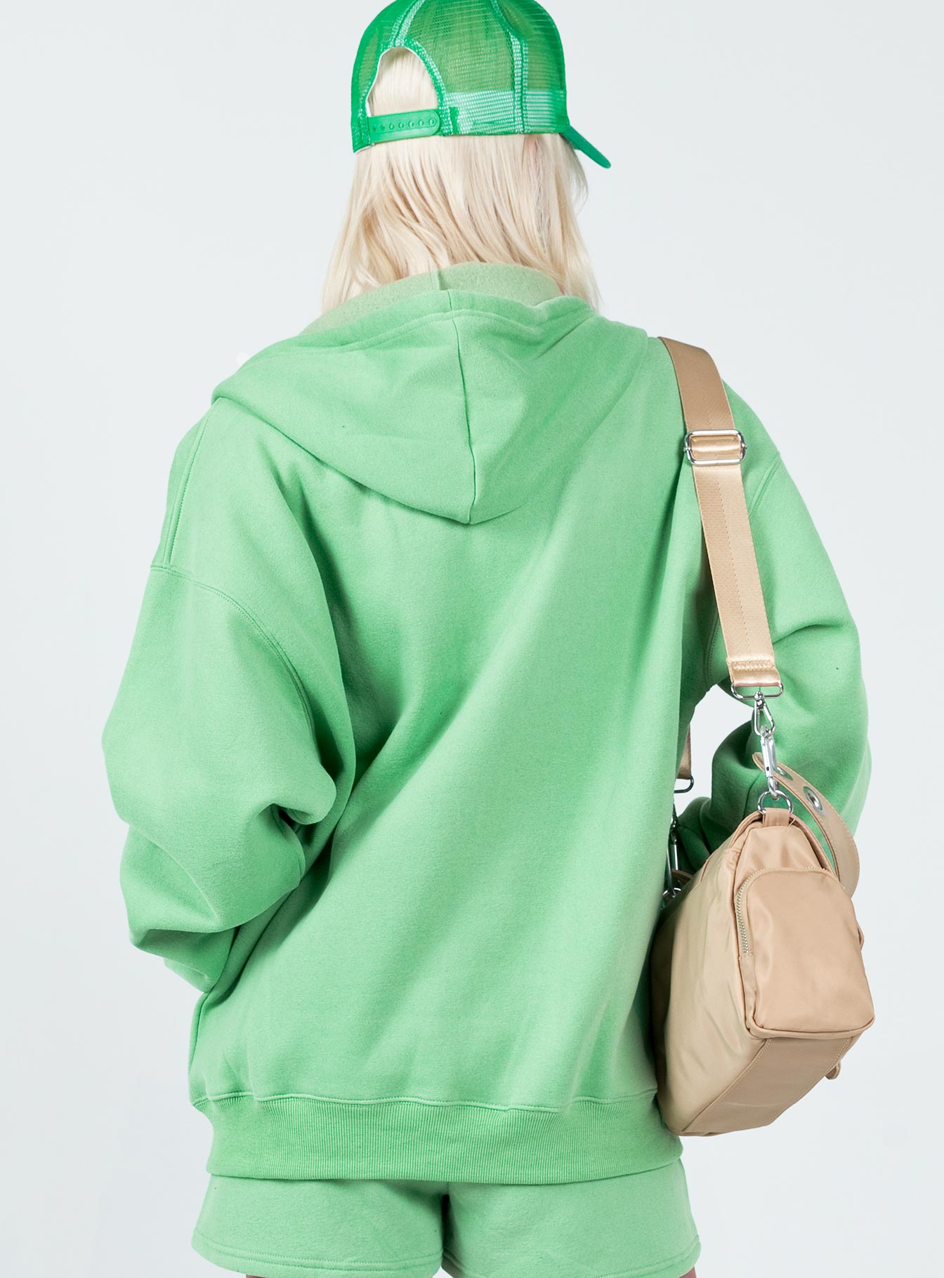 Hoda Zip Up Jacket Green - Image 5