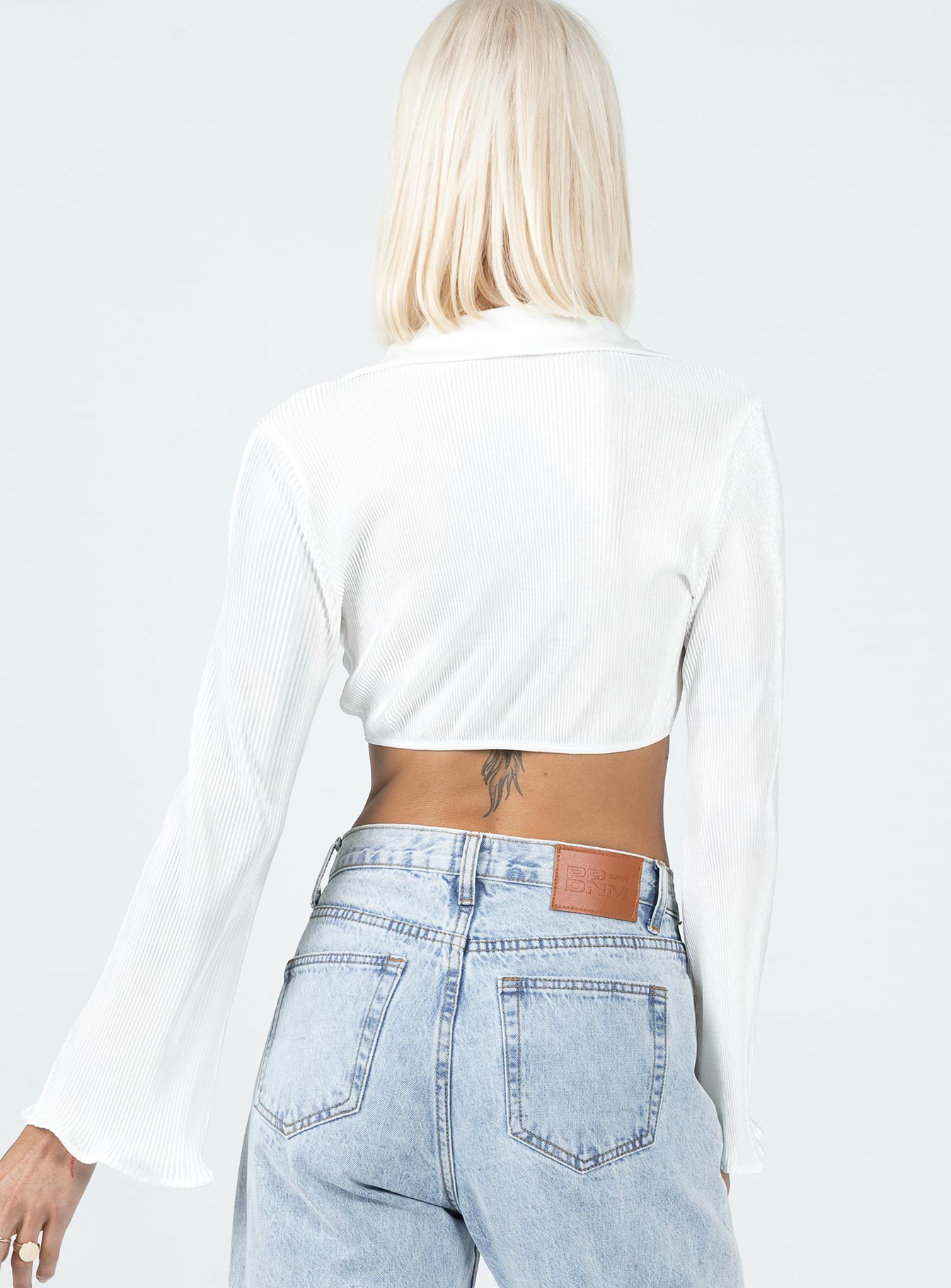 Venga Long Sleeve Top White - Image 5