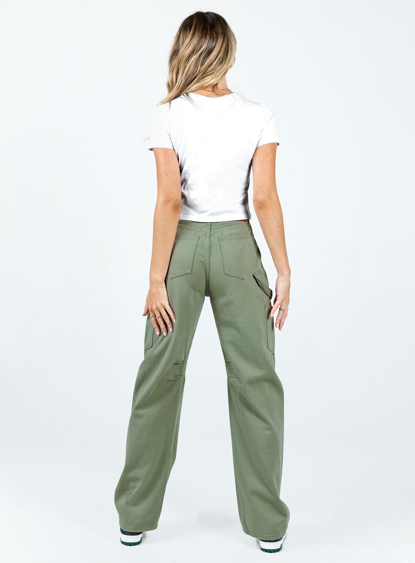 Bassett Cargo Jeans Khaki - Image 4