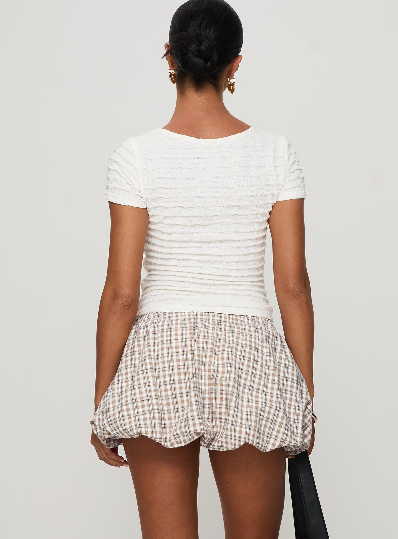 Cydnee Bubble Hem Mini Skort Multi - Image 5
