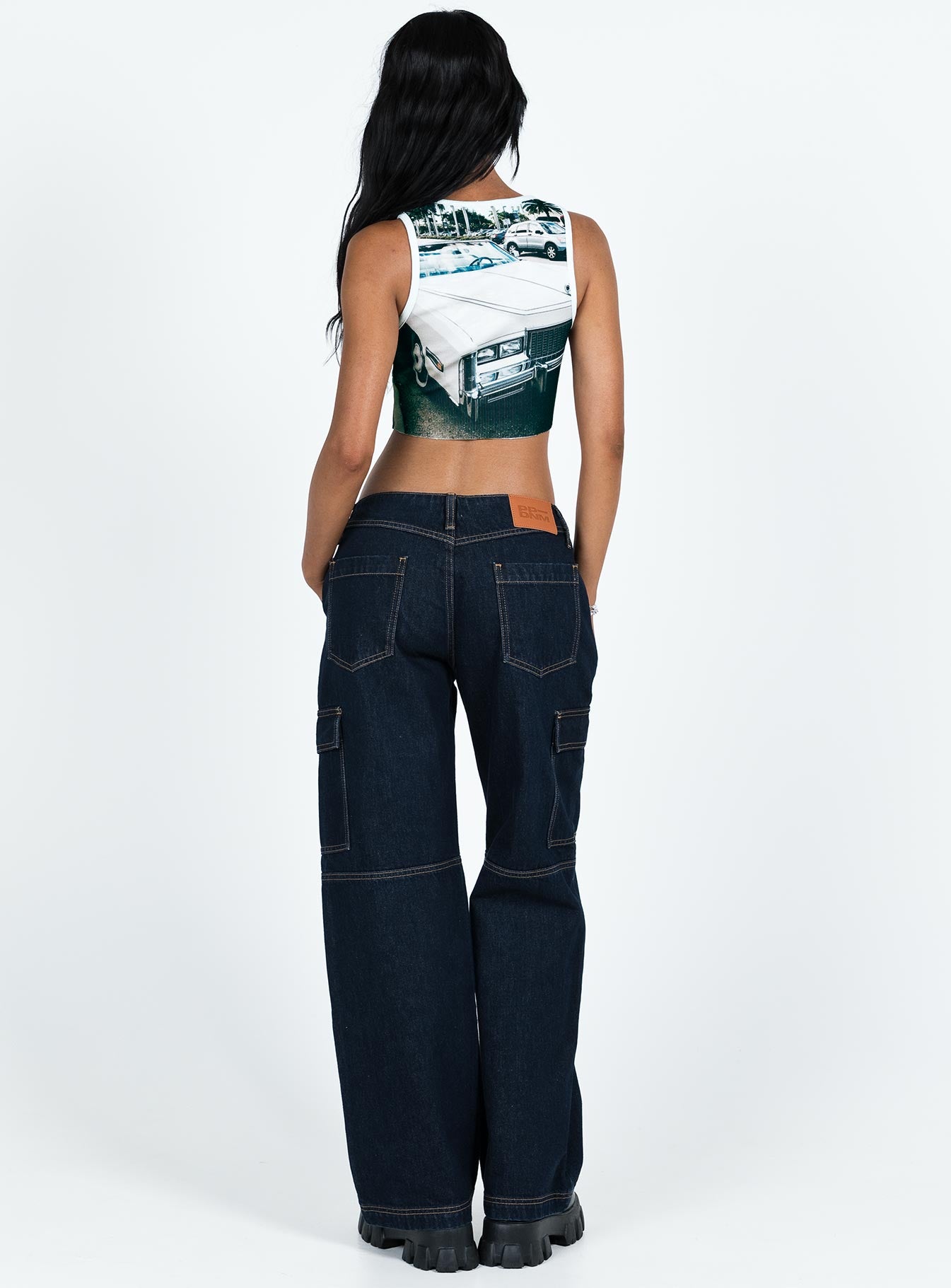 Tatini Low Rise Denim Jean Indigo - Image 5