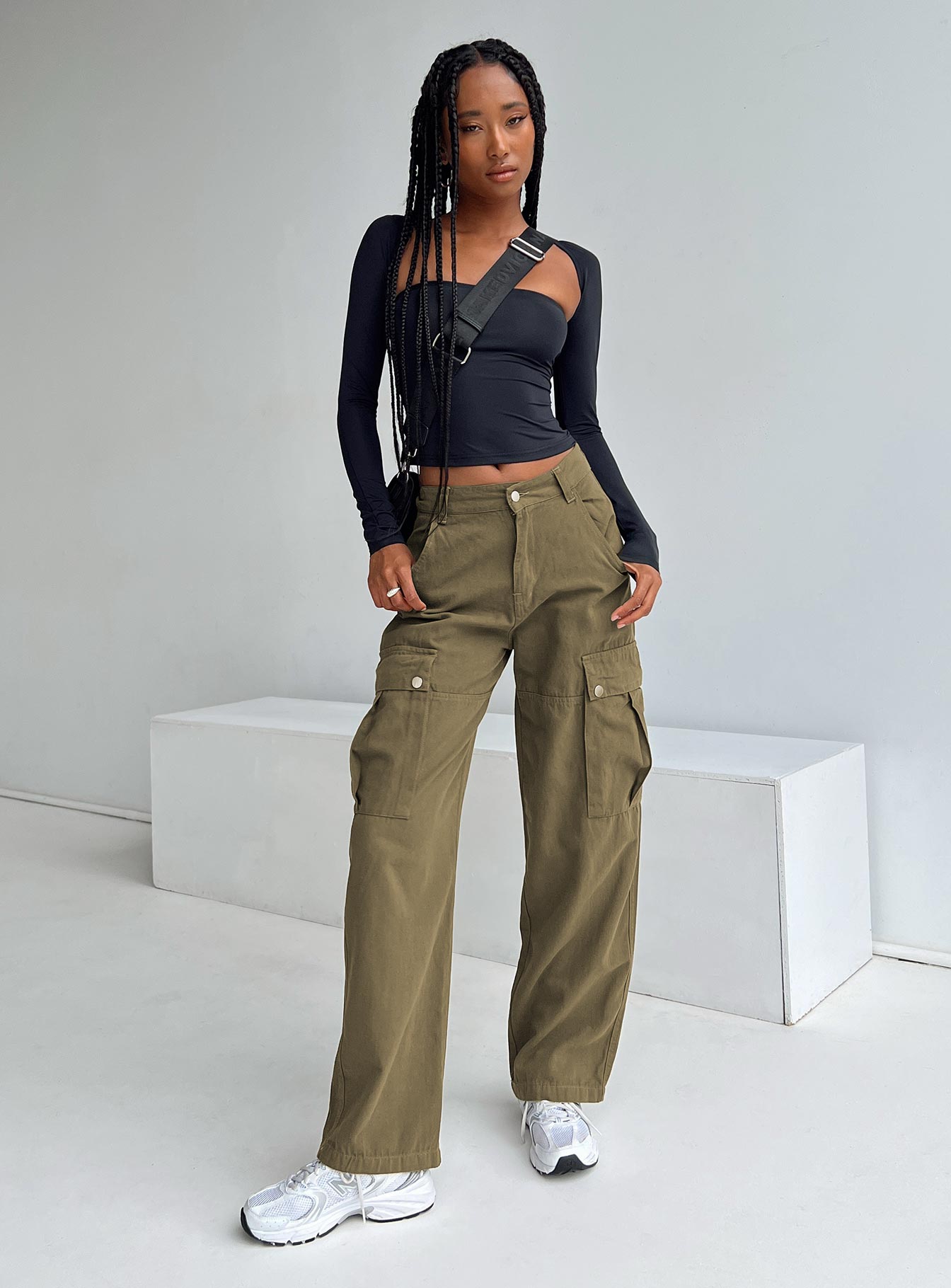 Reservoir Cargo Pants Khaki - Image 4