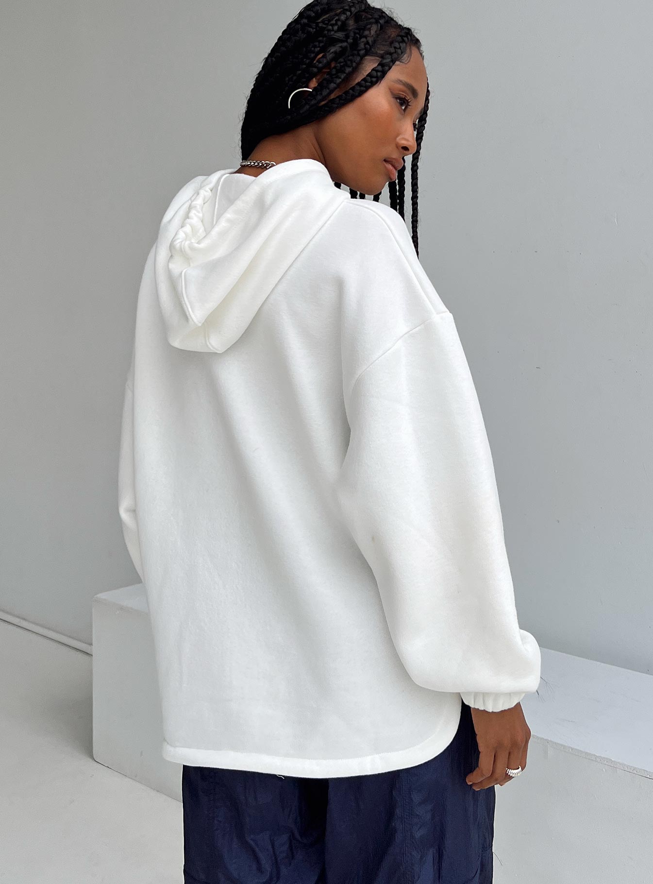 Monaco Racing Hoodie White - Image 4