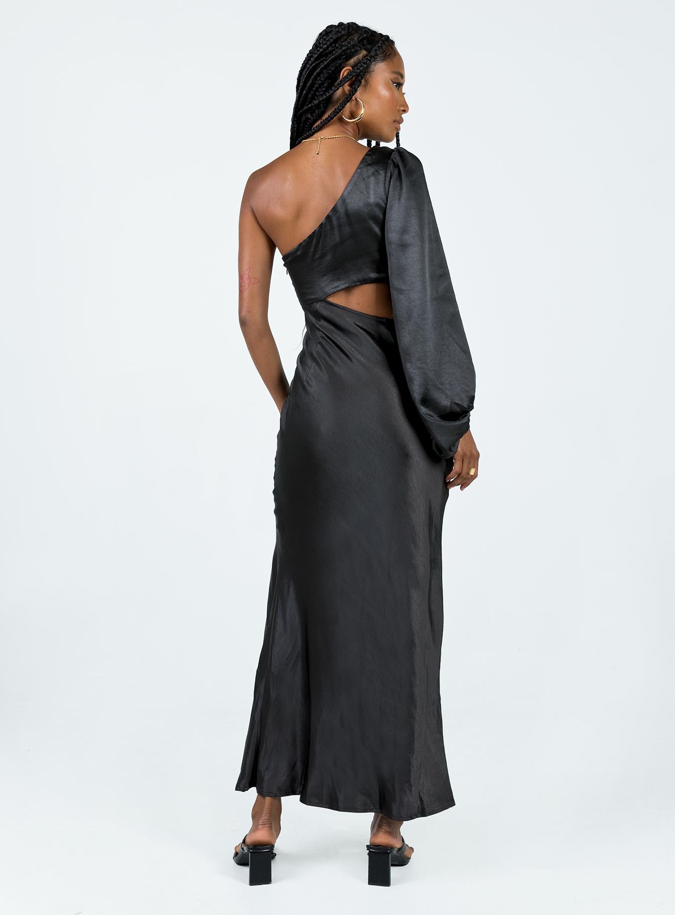 Karter Maxi Dress Black - Image 5