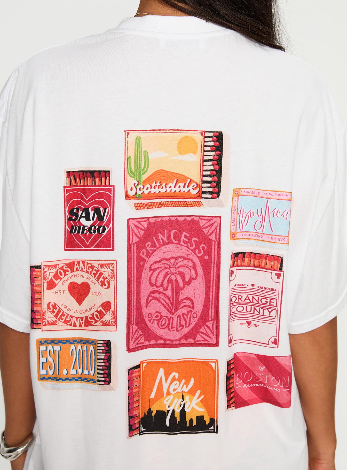 Matchbox Collection Graphic Tee White / Multi - Image 5