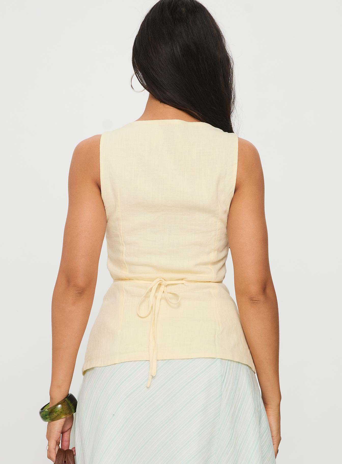 Spirito Vest Top Butter - Image 5