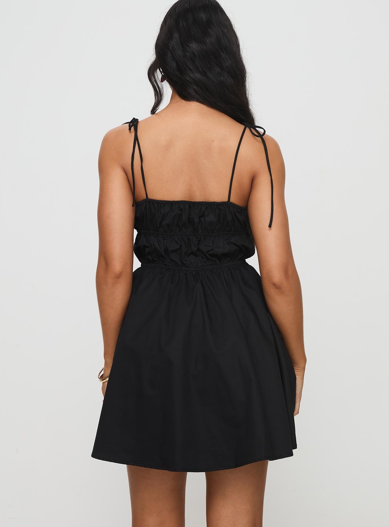 Jacksonne Mini Dress Black Petite - Image 5