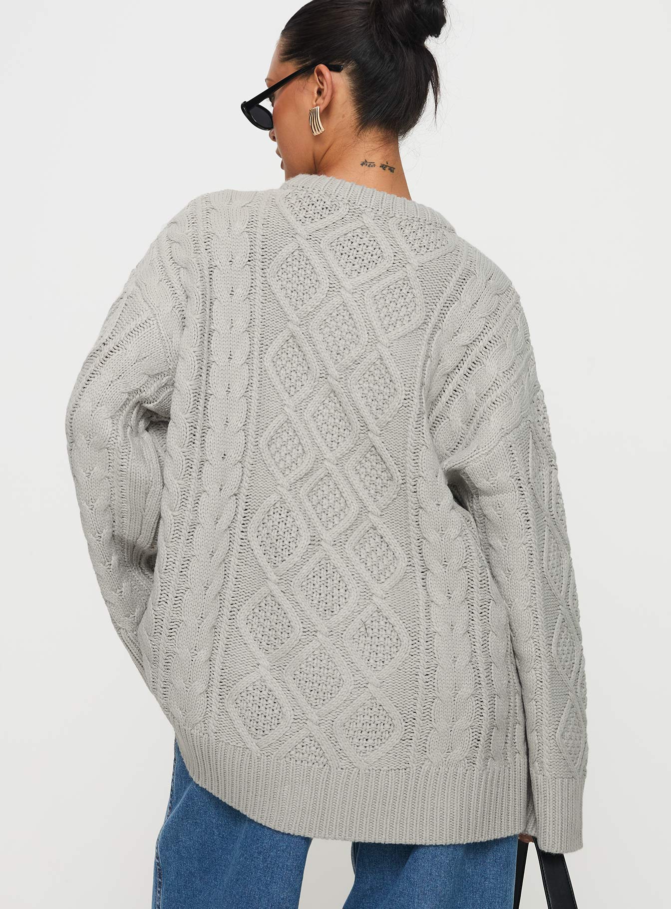 Gigi Knit Sweater Cloud - Image 5