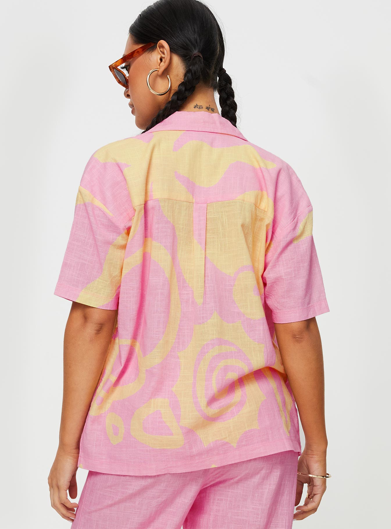 Sollene Top Pink / Yellow - Image 7