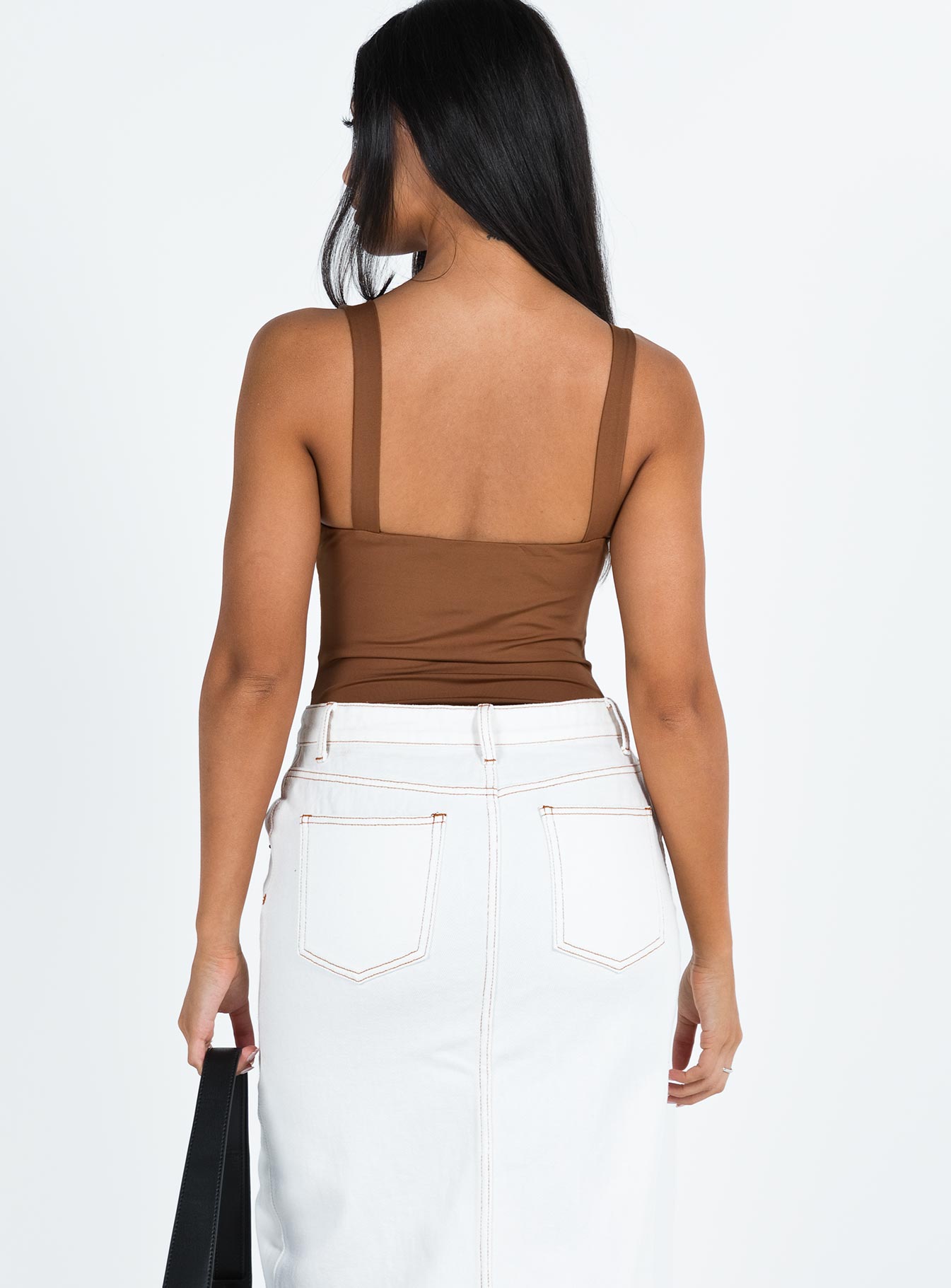 Sosie Bodysuit Brown - Image 5