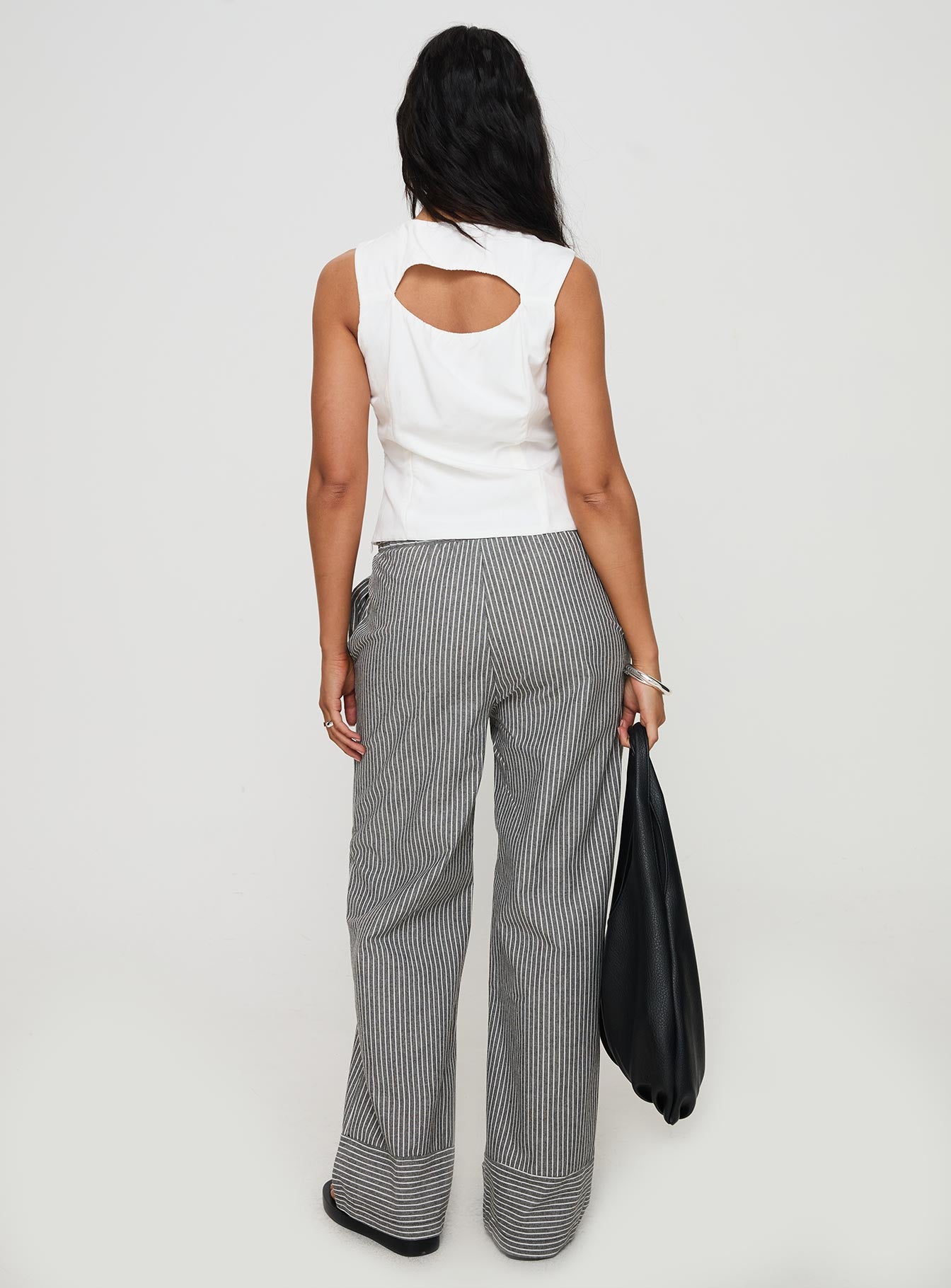 Veridian Pants Black/White Stripe - Image 5