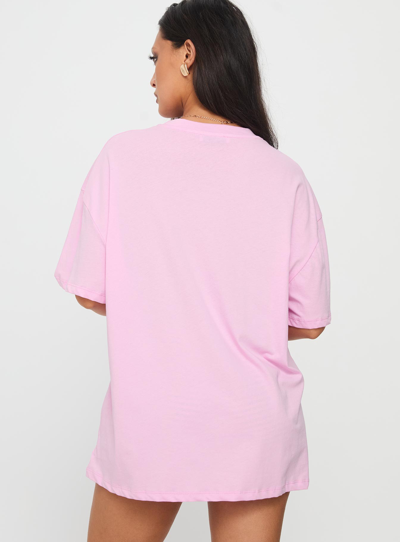 Lemon Drop Oversized Top Pink - Image 4