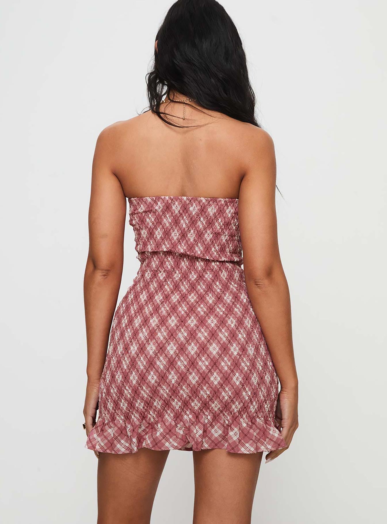 Takiyo Mini Dress Pink - Image 5