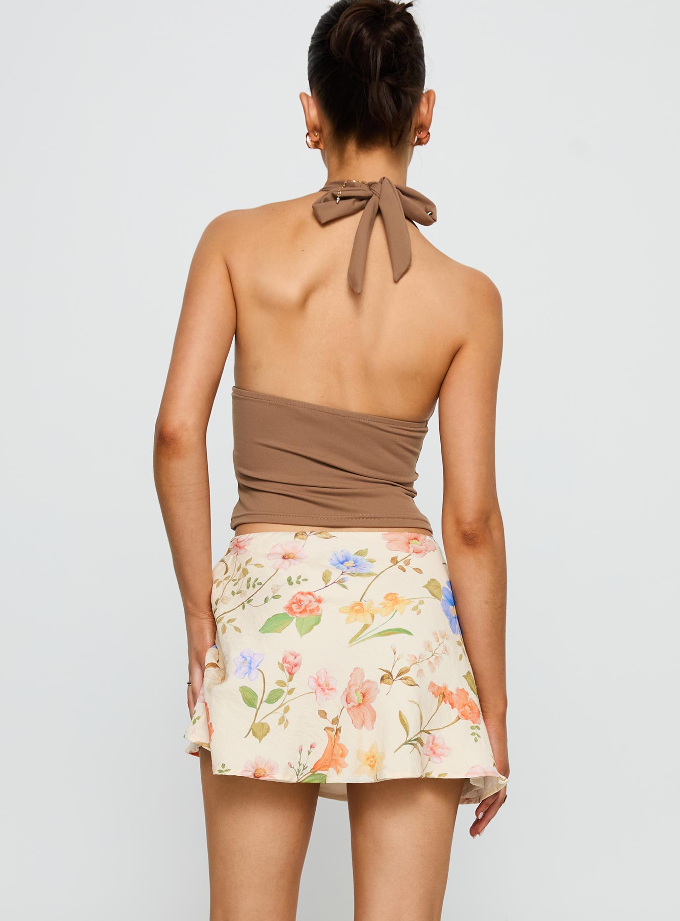Feed The Soul Mini Skirt Floral Multi - Image 4