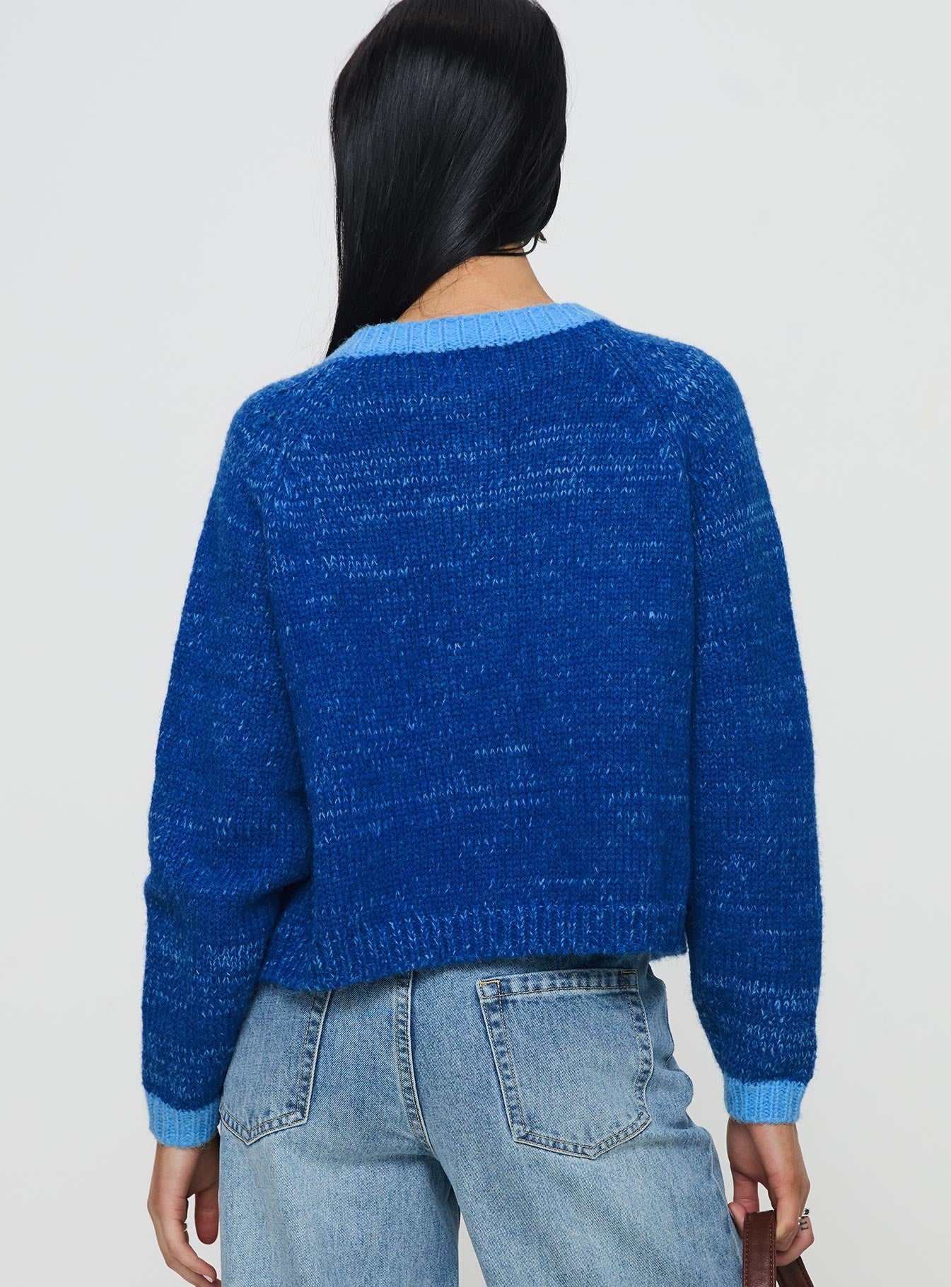 Oak Meadow Cardigan Blue - Image 5