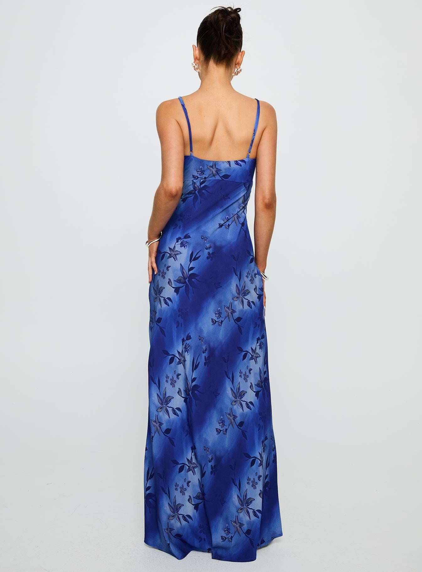 Lauraline Maxi Dress Blue - Image 5