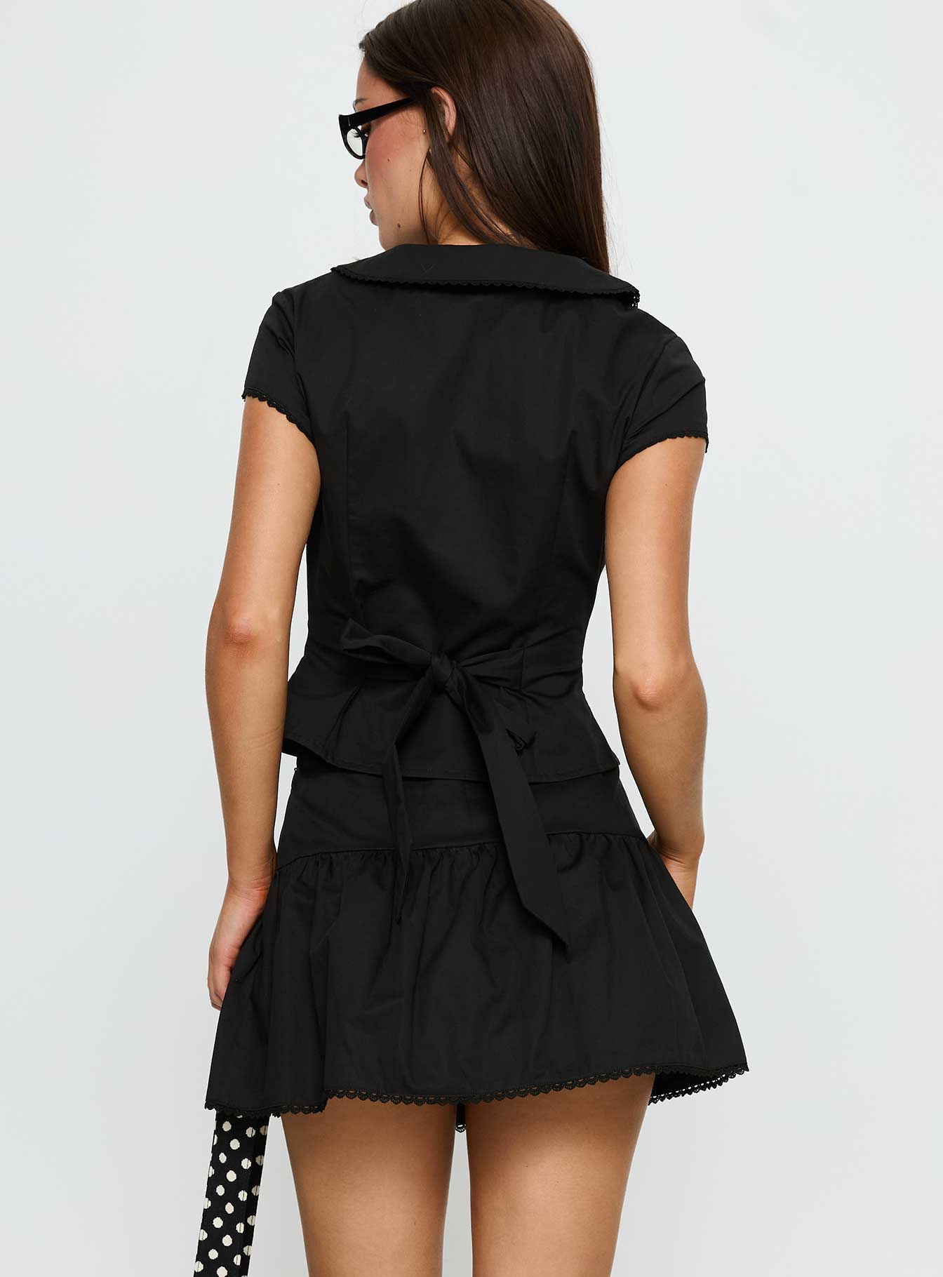 Sweet Treat Button Up Set Black - Image 5