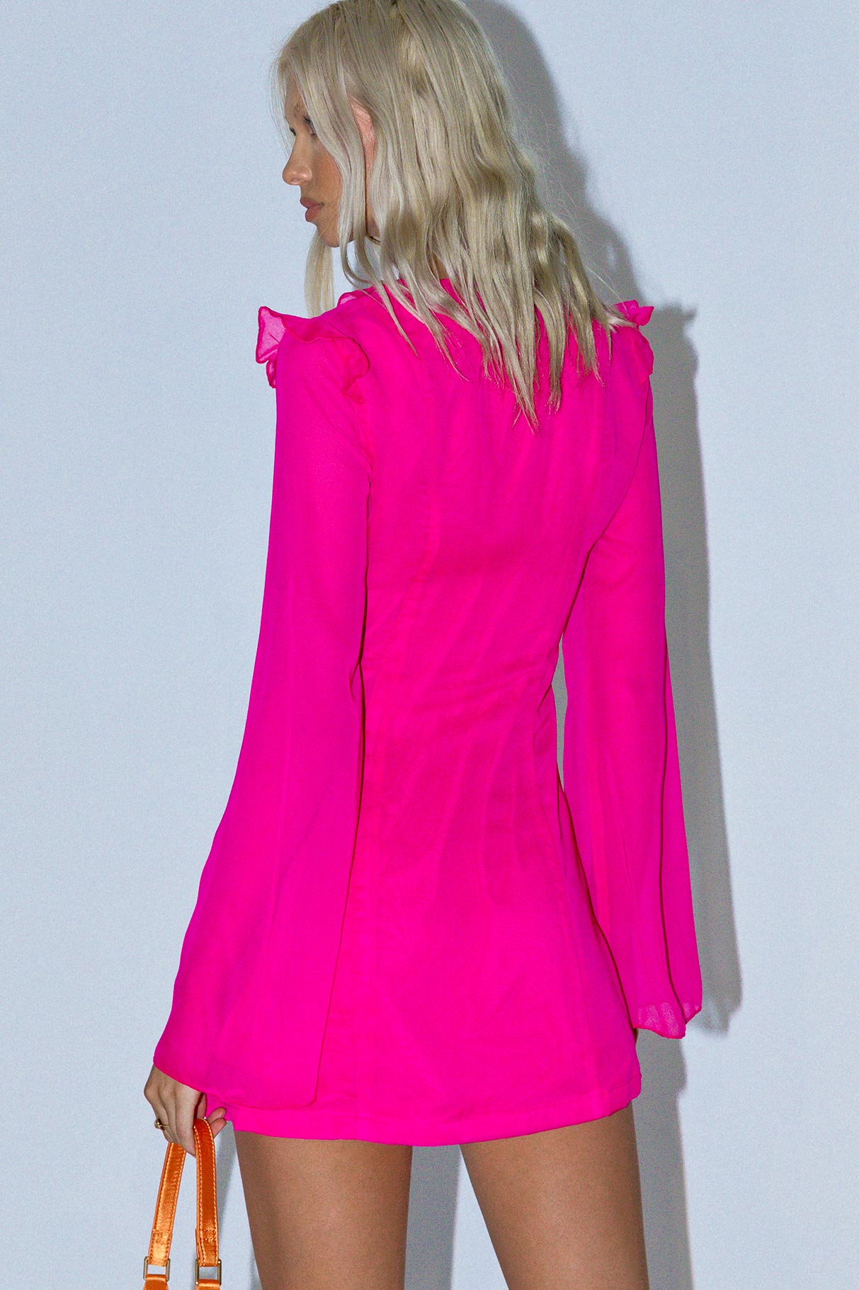 Lucca Mini Dress Pink - Image 4
